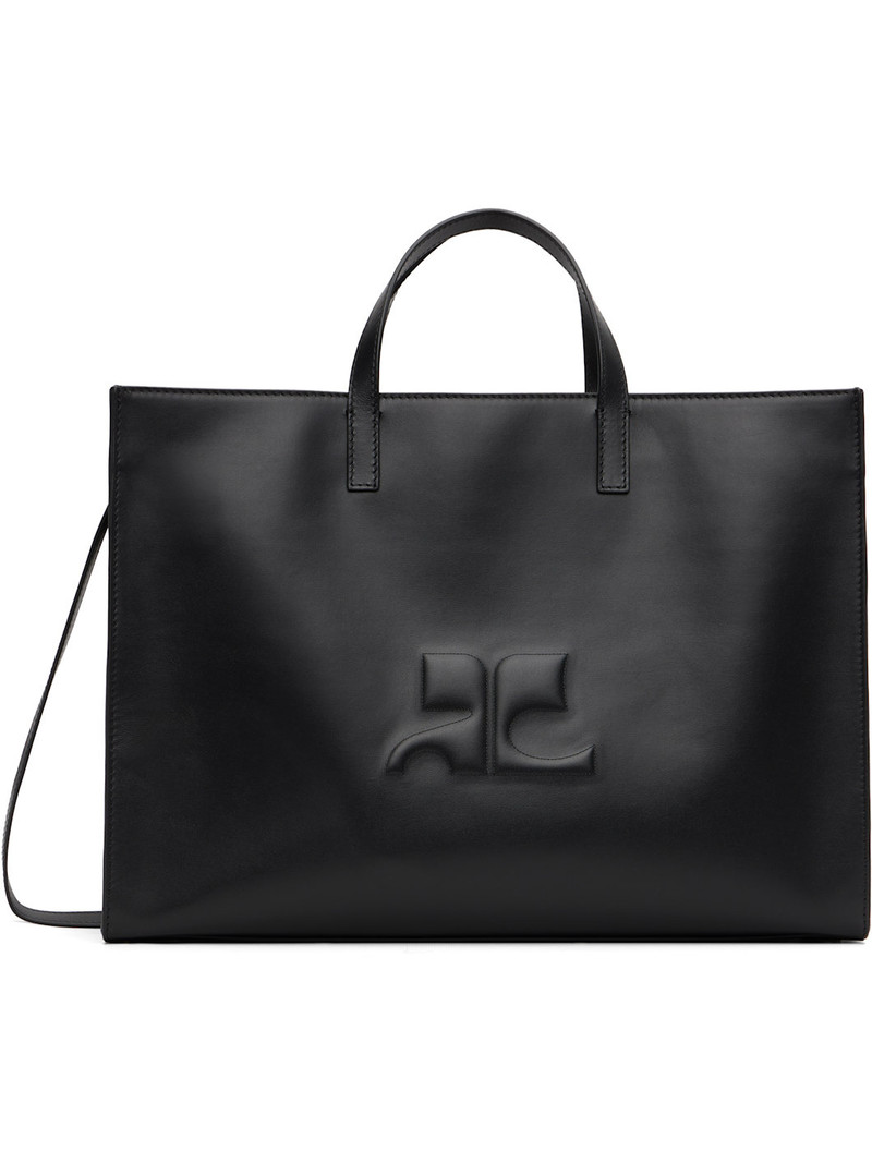 Black Heritage AC Leather Tote 1