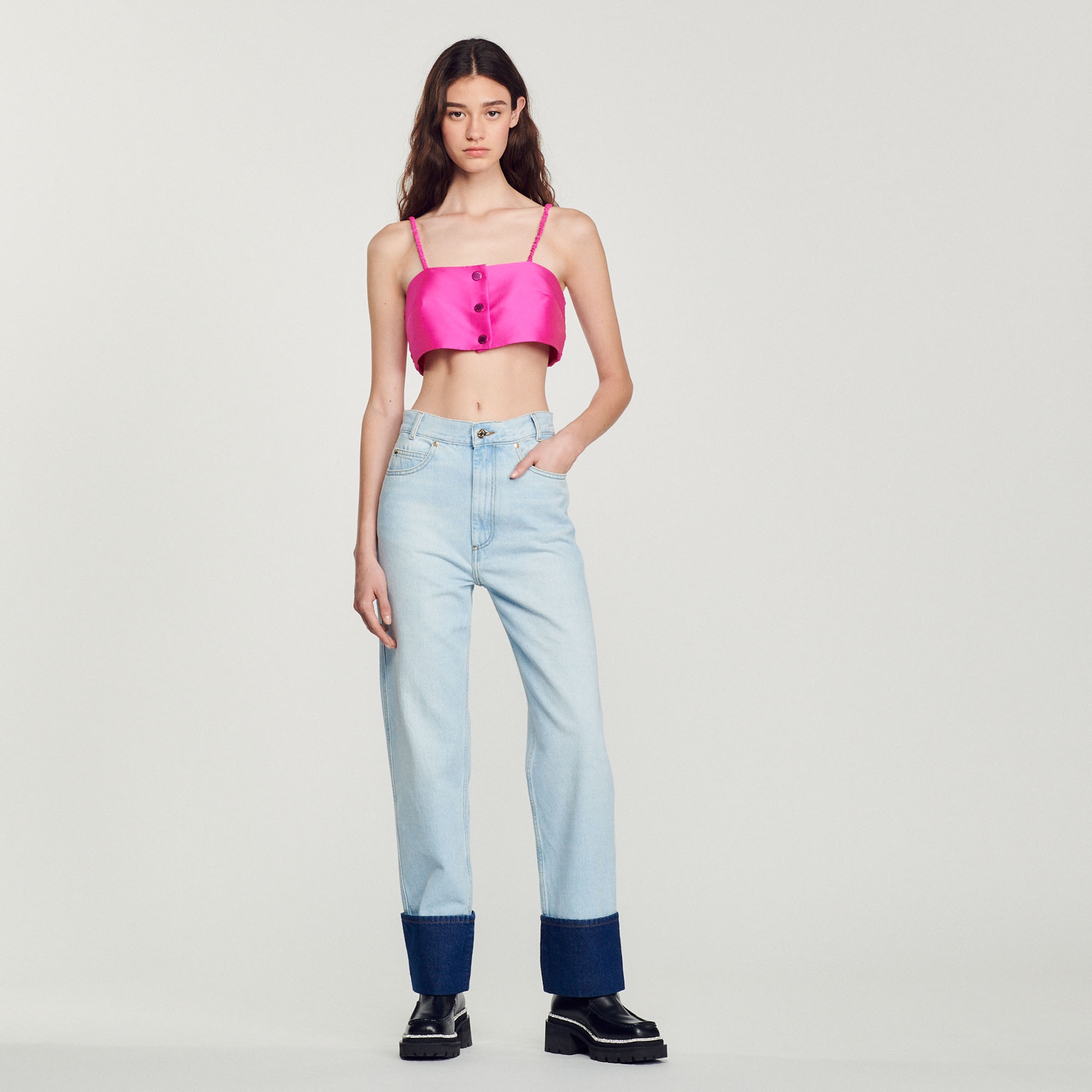 Satin bra top - 3