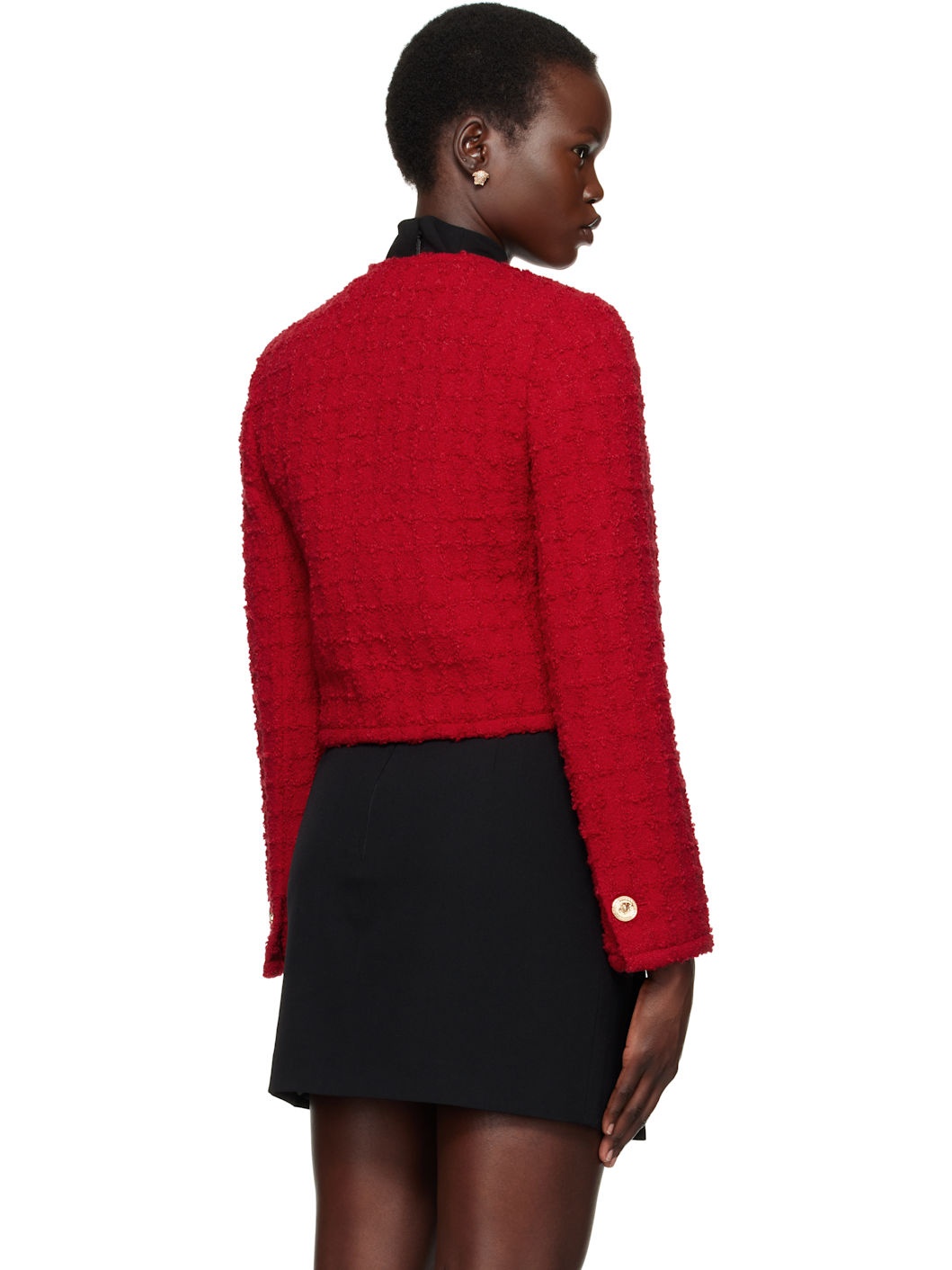 Red Heritage Tweed Jacket - 3