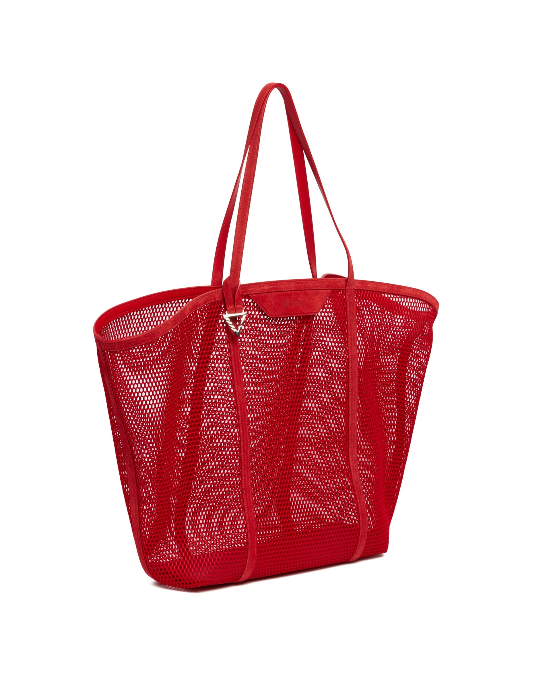 Red Mesh Shopping Bag - 6