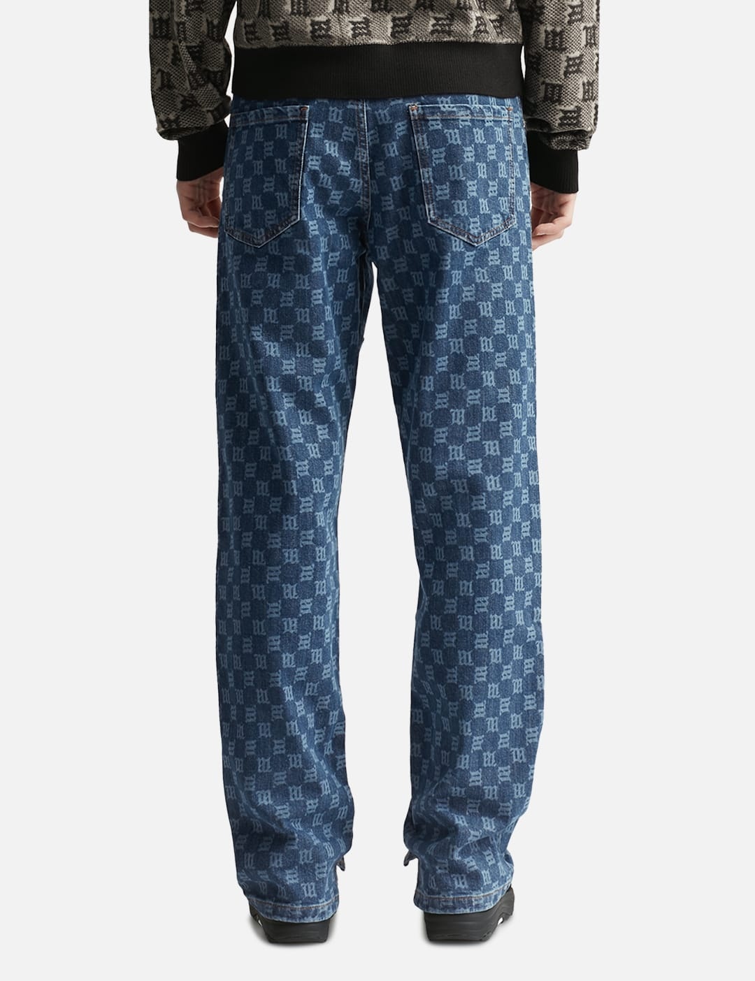 MISBHV Denim Monogram Carpenter Trousers