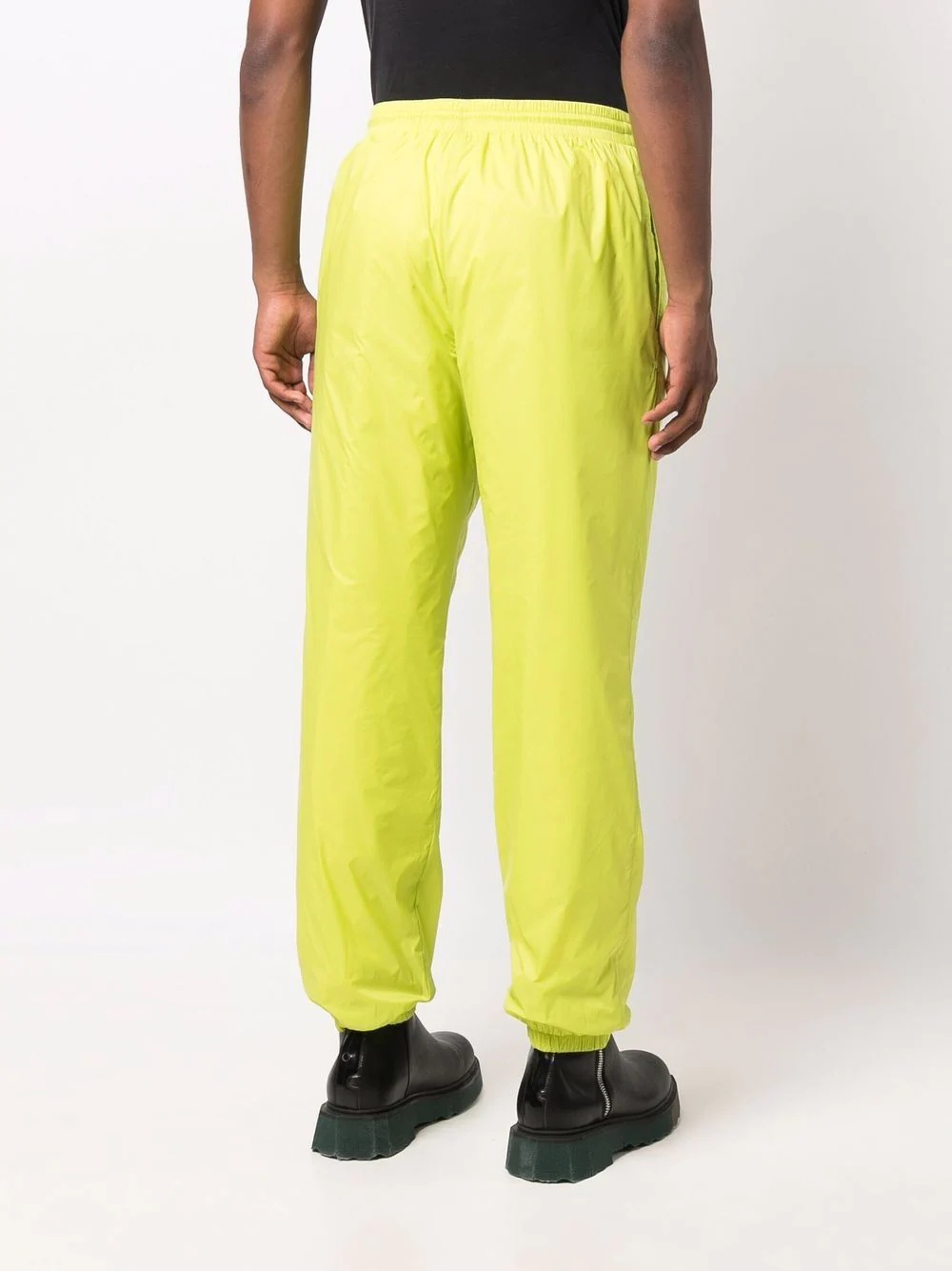 drawstring-waist track  trousers - 4