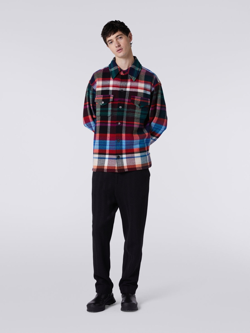 Missoni Wool and cotton overshirt outlook