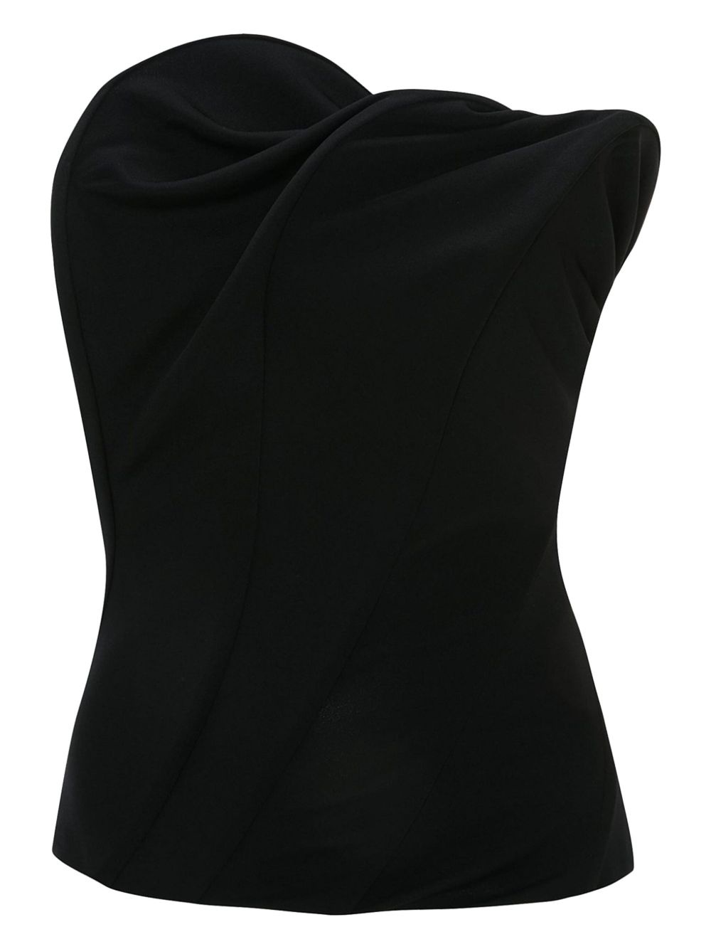 Wave strapless top - 4