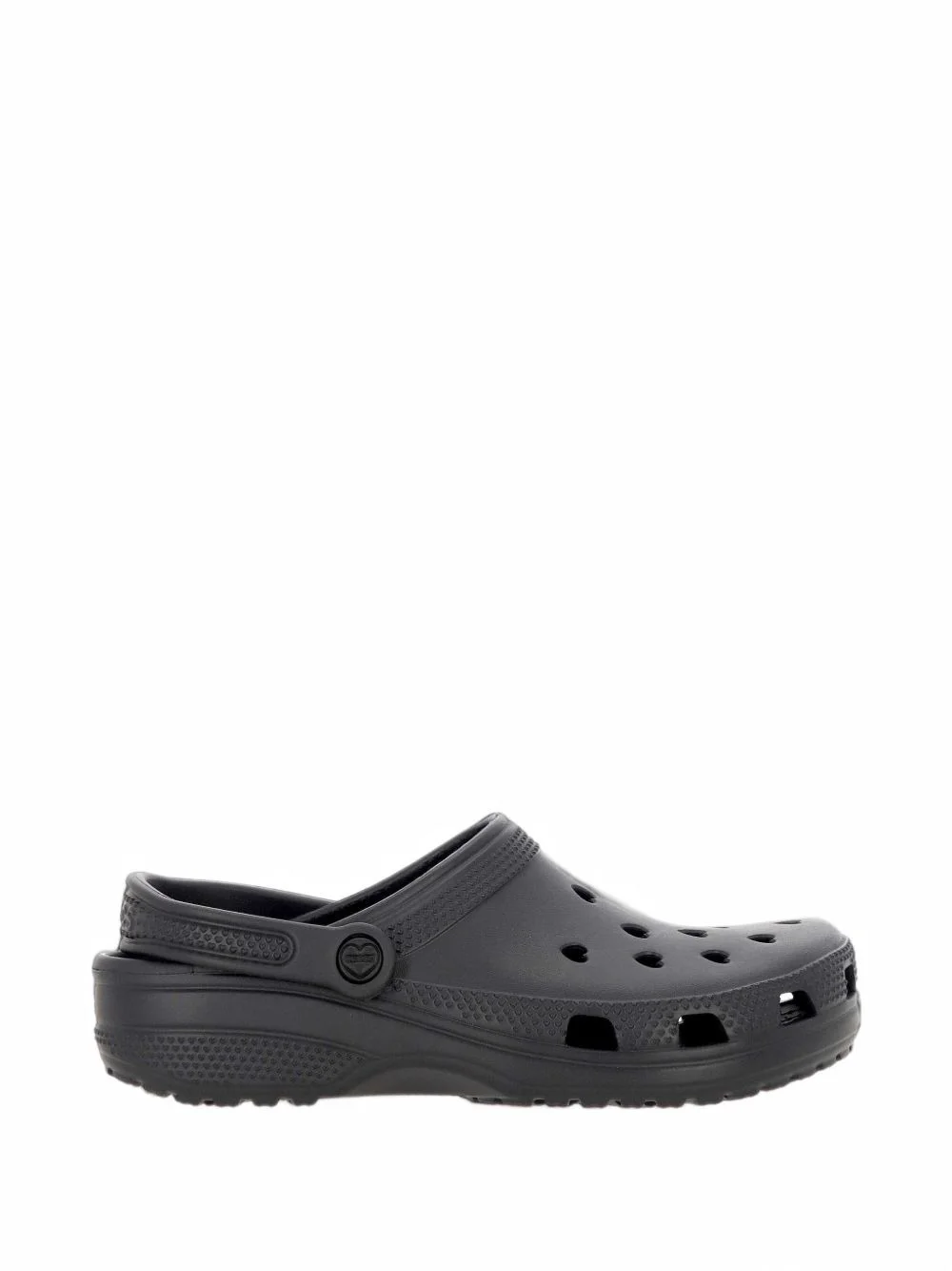 Classic heart-perforated mules - 1