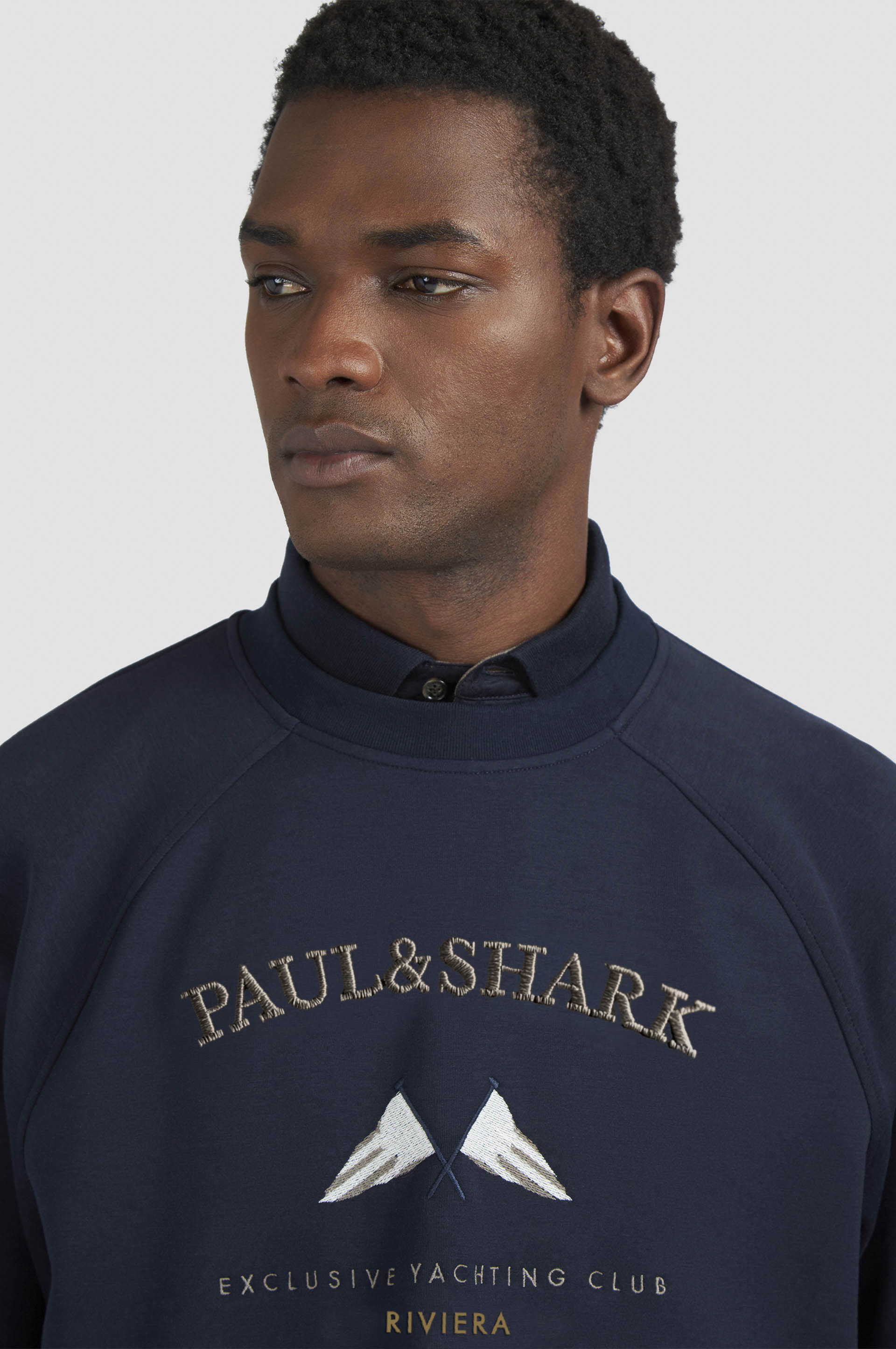 X-SOFT COTTON SWEATSHIRT WITH EMBROIDERY - 4