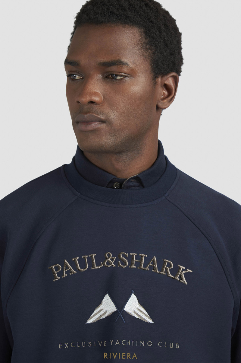 X-SOFT COTTON SWEATSHIRT WITH EMBROIDERY 4