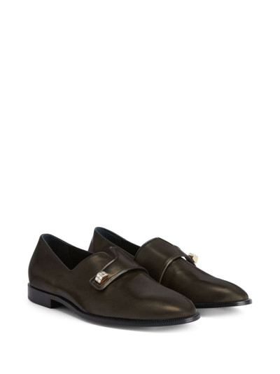 Giuseppe Zanotti Marty leather loafers outlook