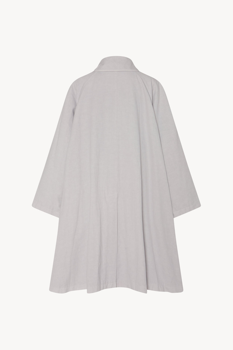 The Row Garth Coat in Cotton and Linen outlook
