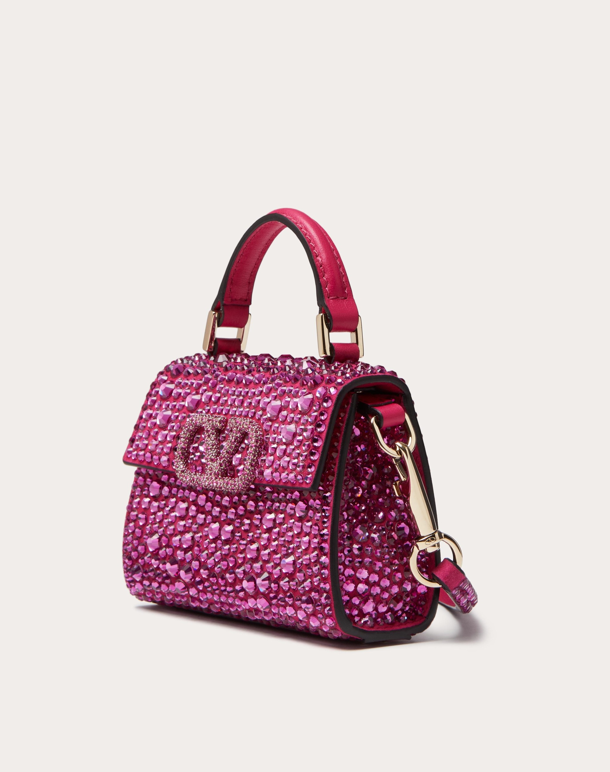 VSLING MICRO HANDBAG WITH SPARKLING EMBROIDERY 4