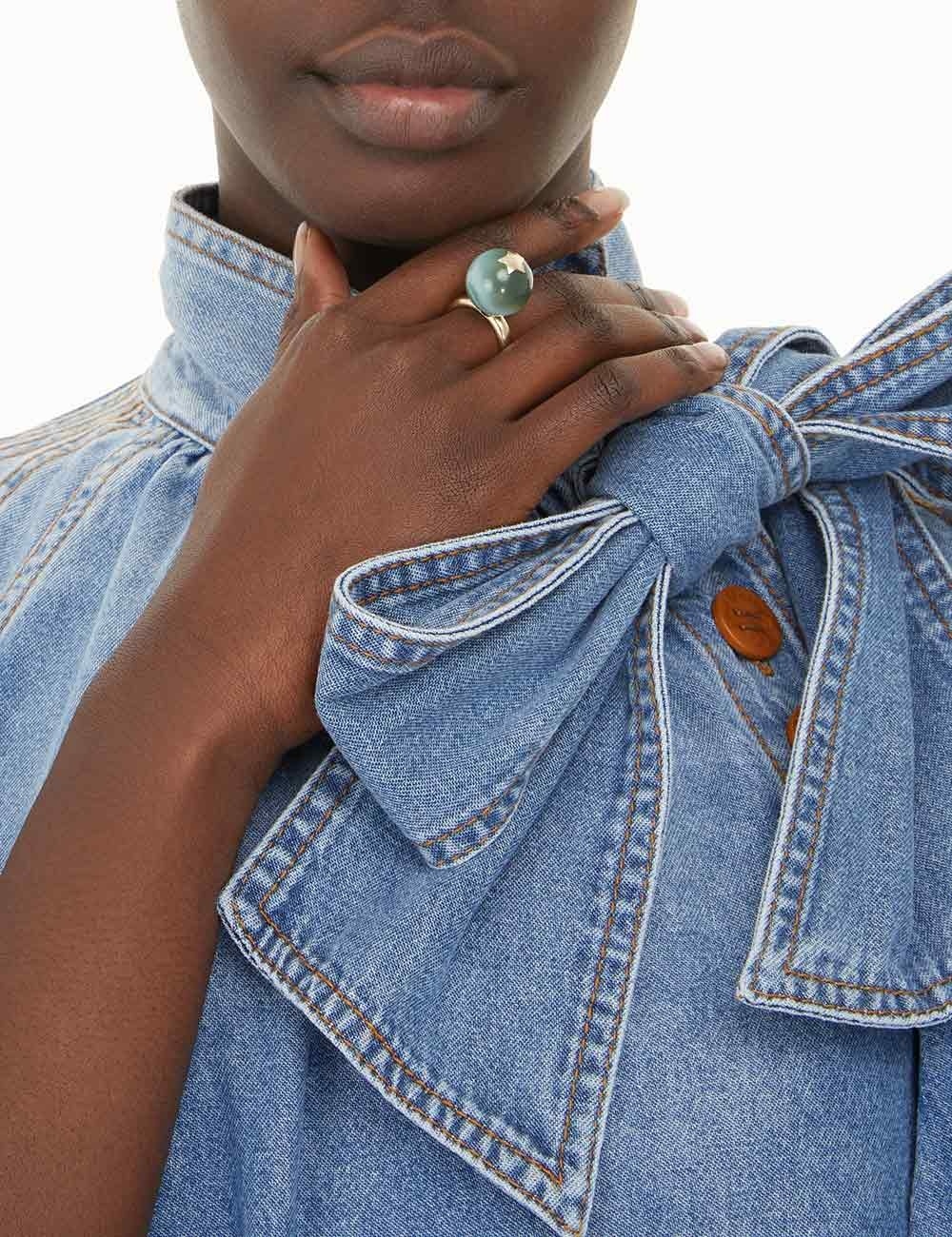 STATEMENT SEMI PRECIOUS RING - 2