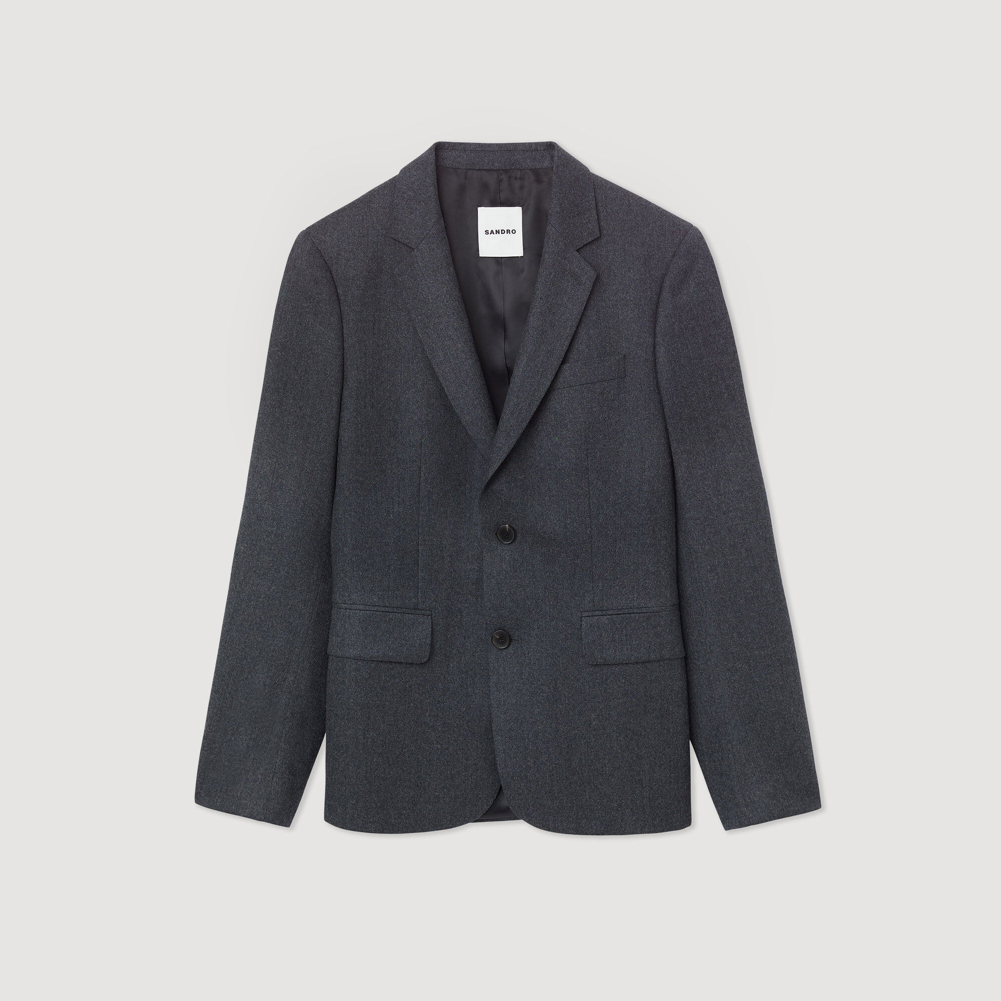 FLANNEL SUIT JACKET - 1