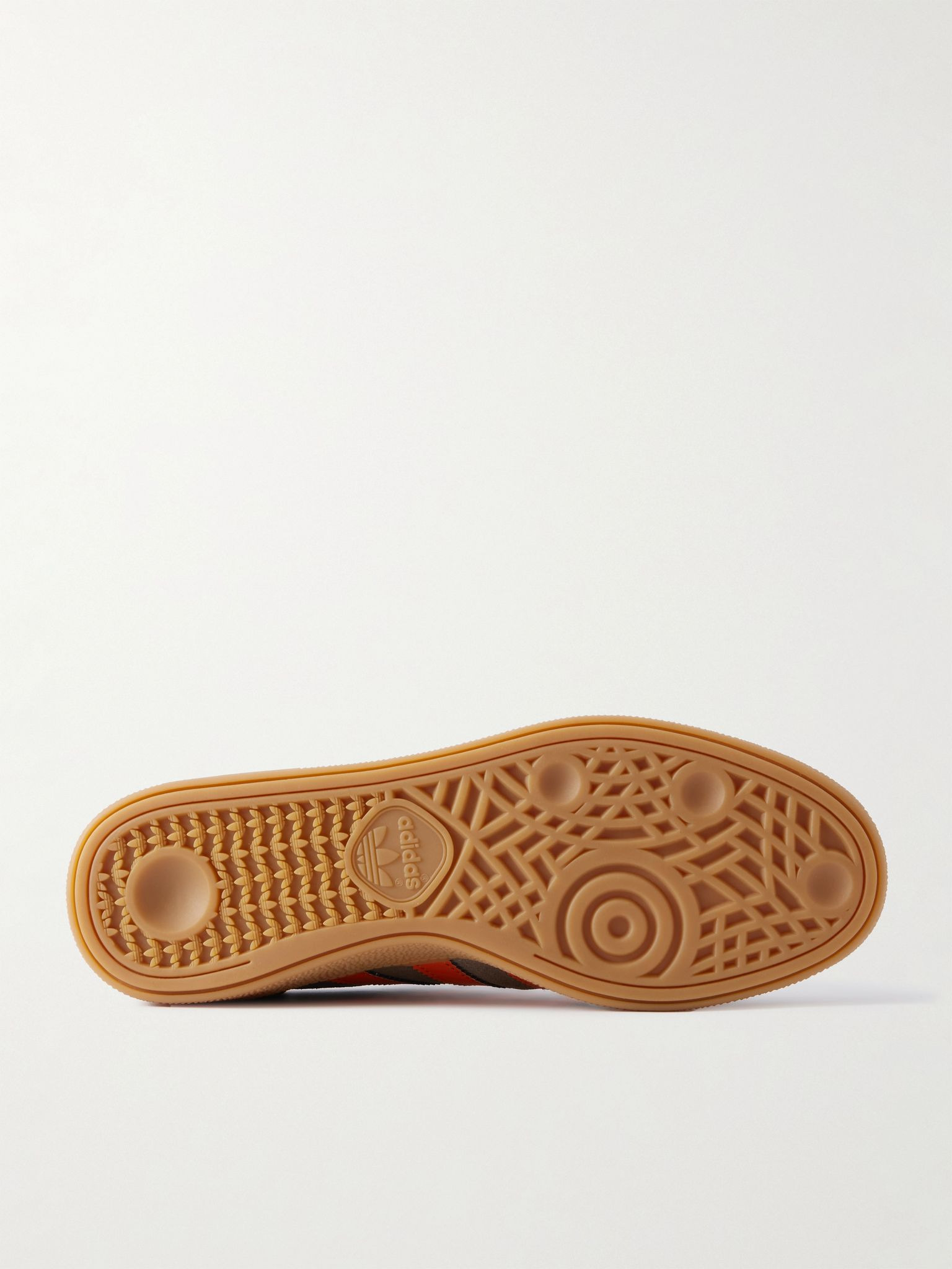 Handball Spezial Leather-Trimmed Suede Sneakers Brown - 3