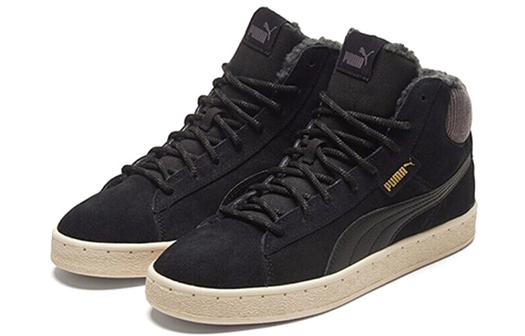 PUMA 1948 Mid Corduroy Black Board Shoes 363705-02 - 3