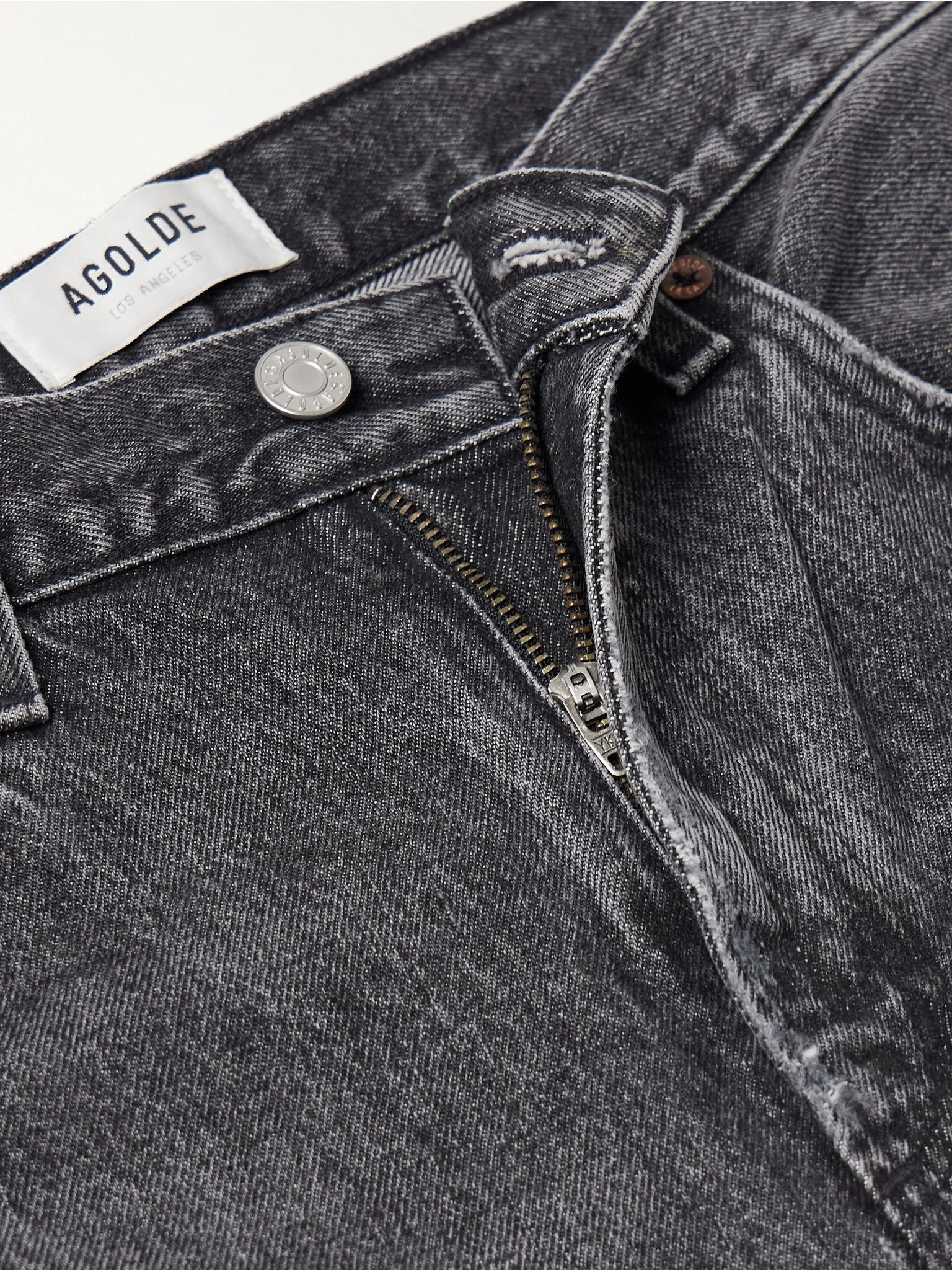 Valen mid-rise straight-leg jeans Dark gray - 5