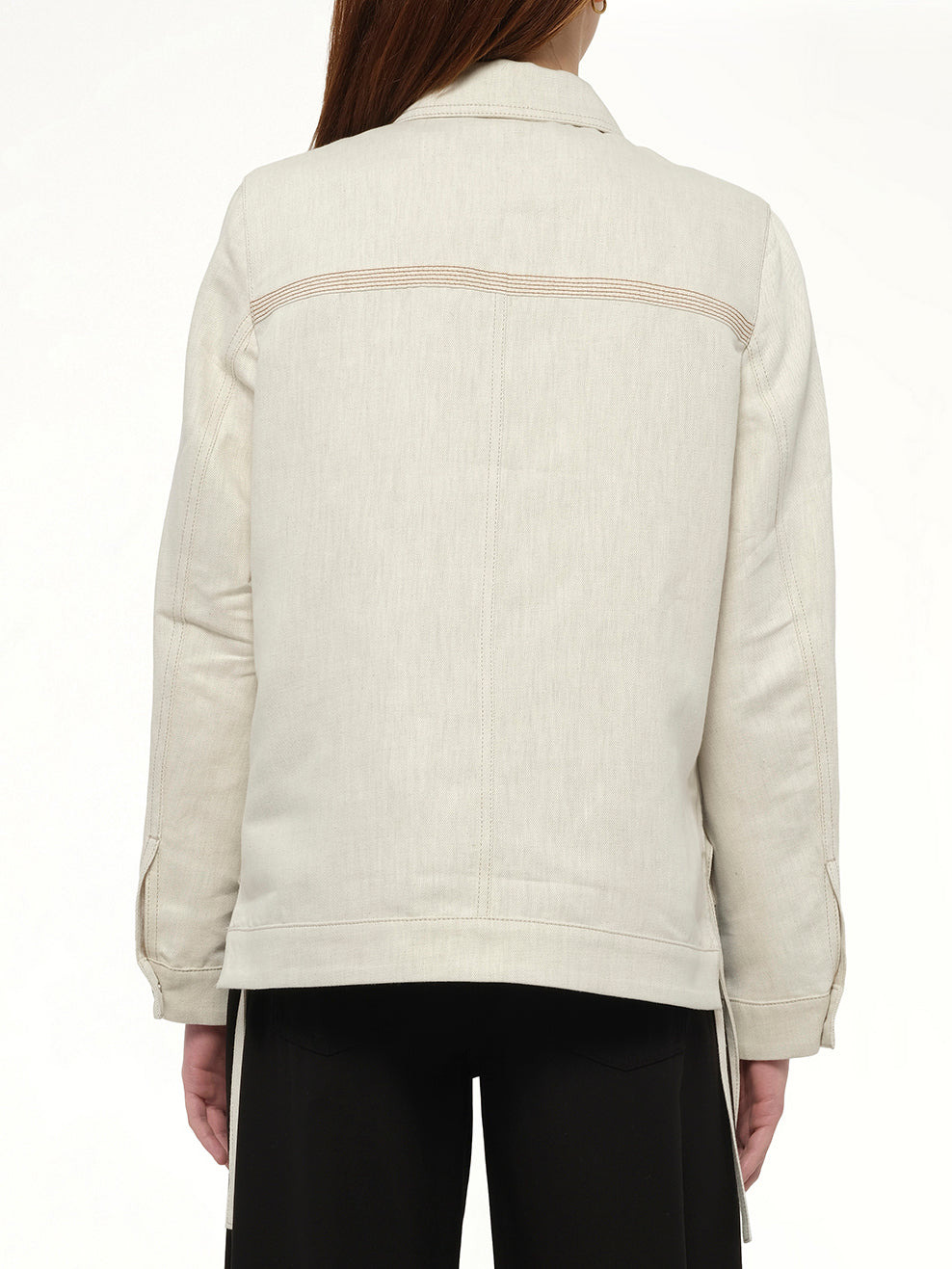 Workwear Jacket in Ecru - 6