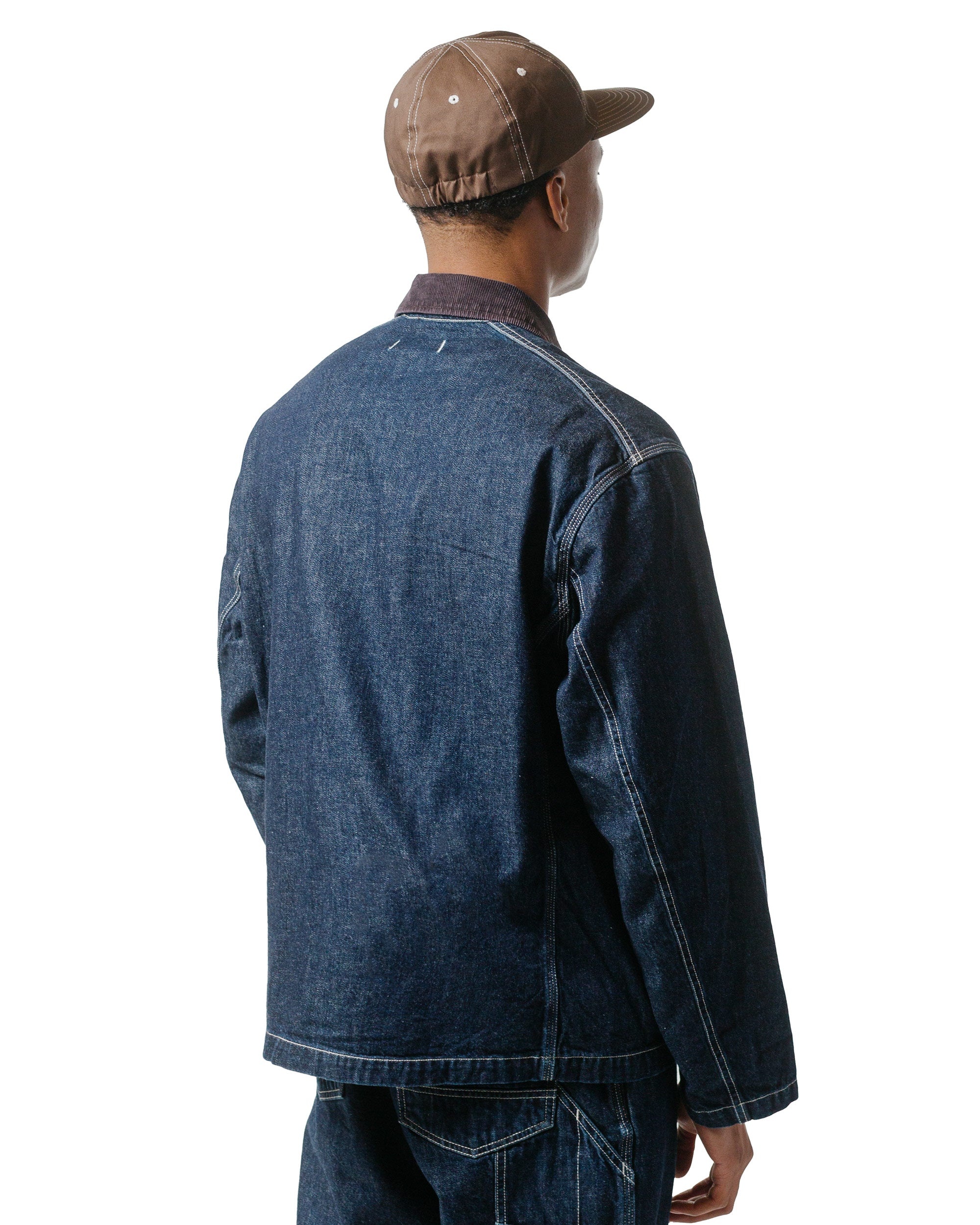 Worker Jacket Cotton 10oz Denim RW Indigo - 3
