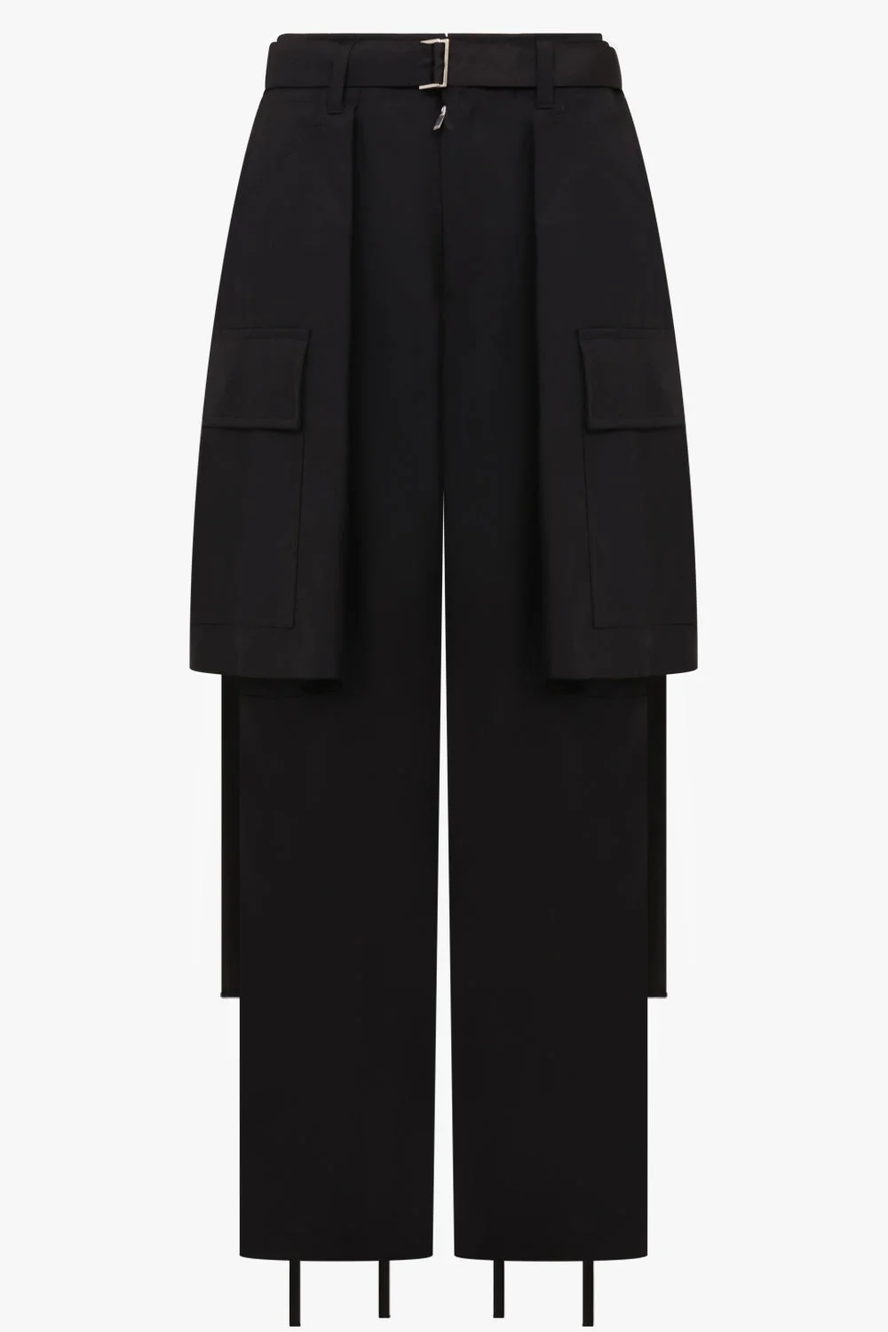 SUIT DOUBLE LAYER PANT | BLACK - 1