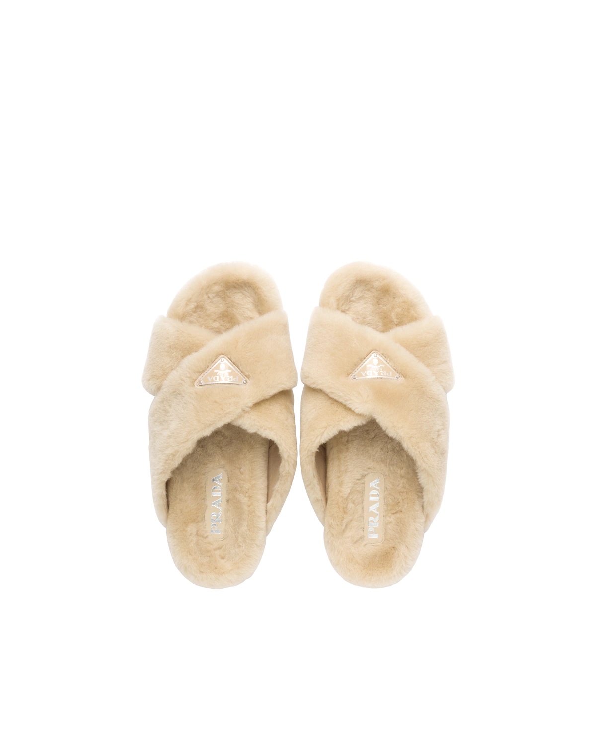 Shearling sandals - 4