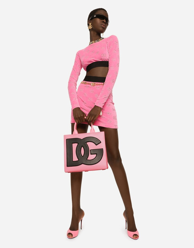 Dolce & Gabbana Small calfskin DG Daily shopper outlook