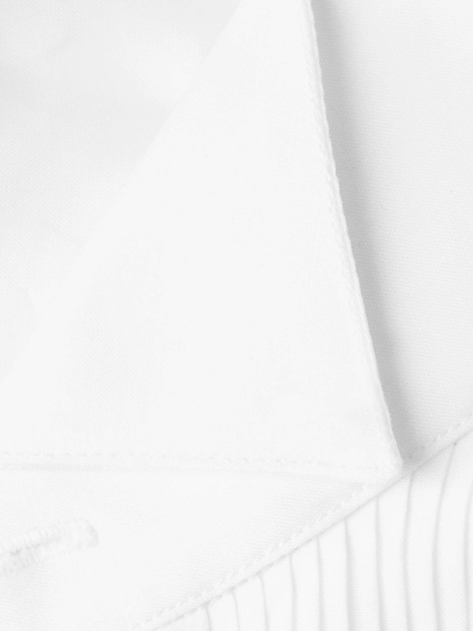 Wing-Collar Bib-Front Cotton-Poplin Tuxedo Shirt - 5