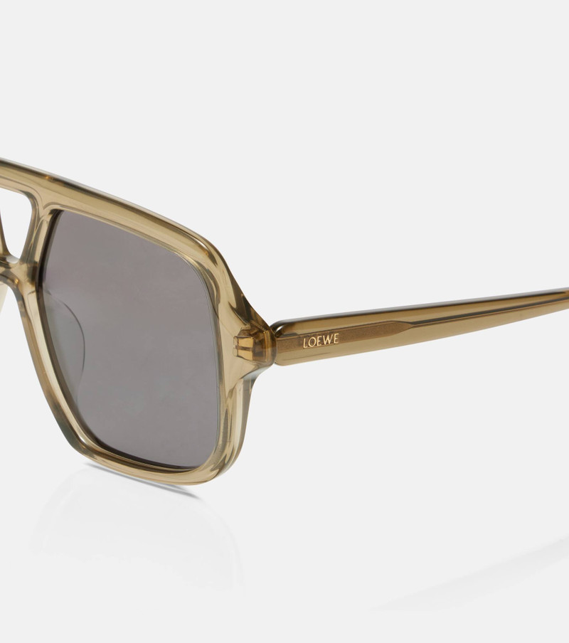 Loewe Logo aviator sunglasses outlook