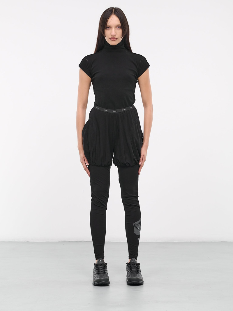 Yohji Yamamoto Gathered Leggings outlook