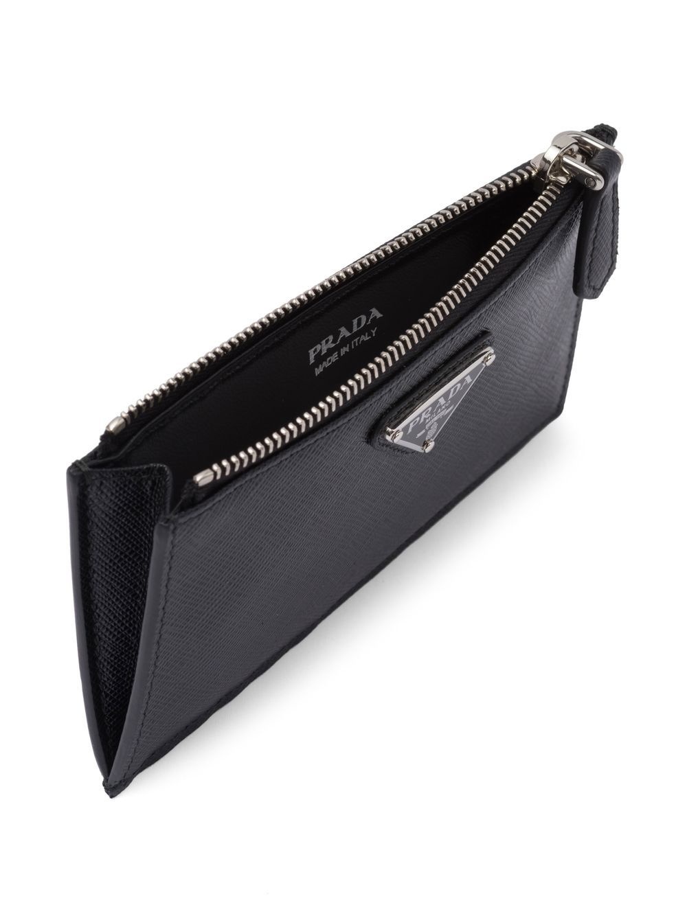 Saffiano leather card-holder purse - 3