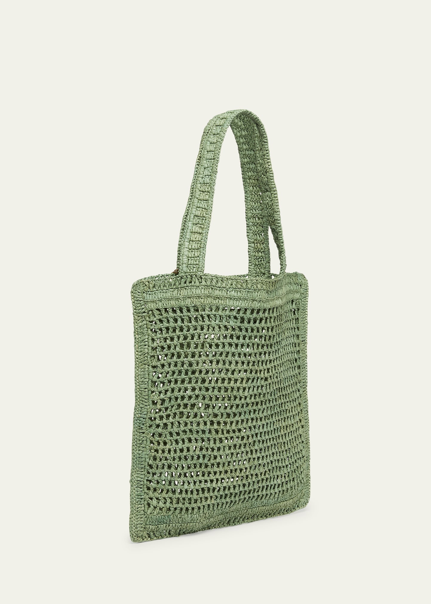 Summer Banana Tote Bag in Crochet Fabric - 3