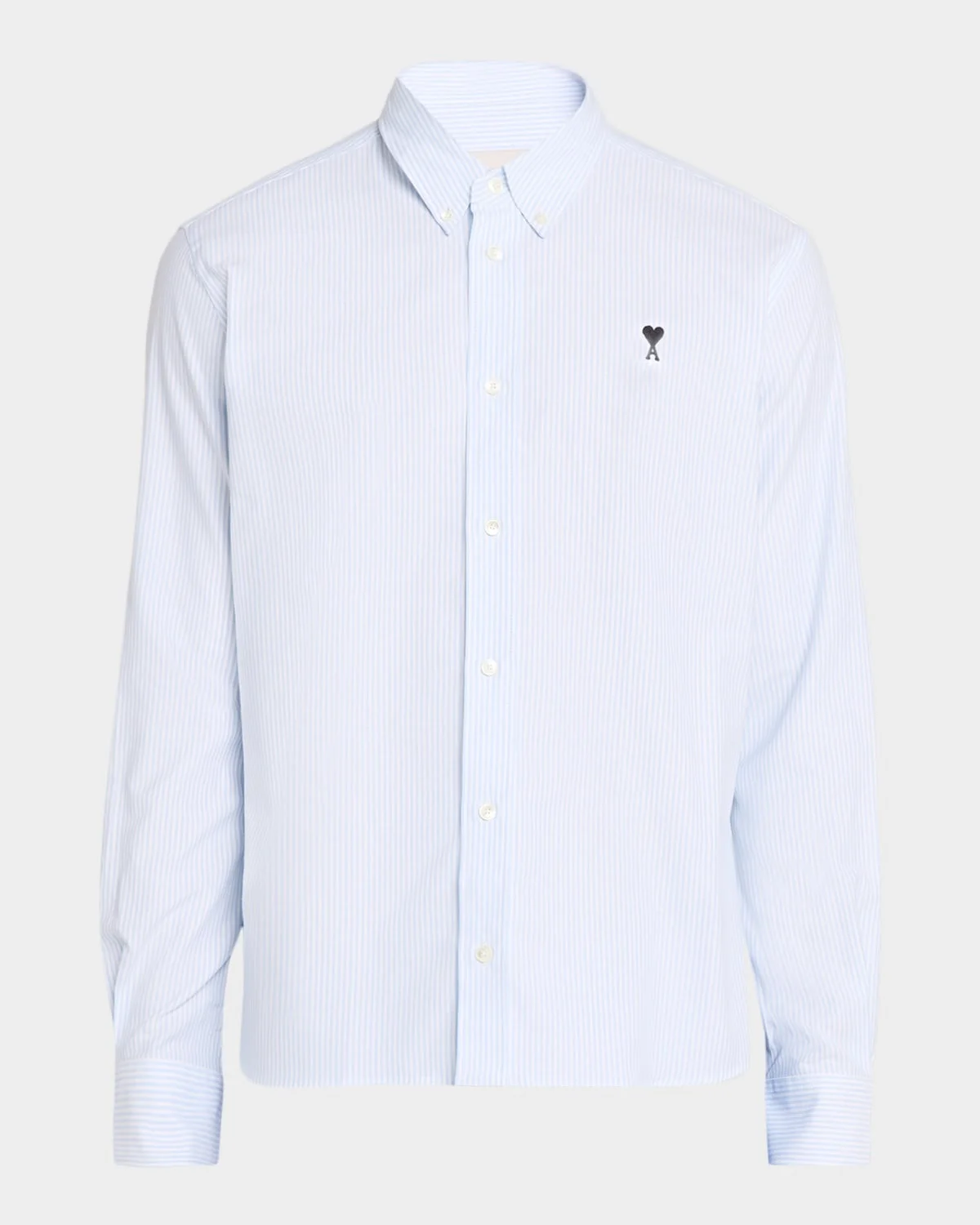 Men's Quota Ami de Coeur Cotton Stripe Sport Shirt - 1
