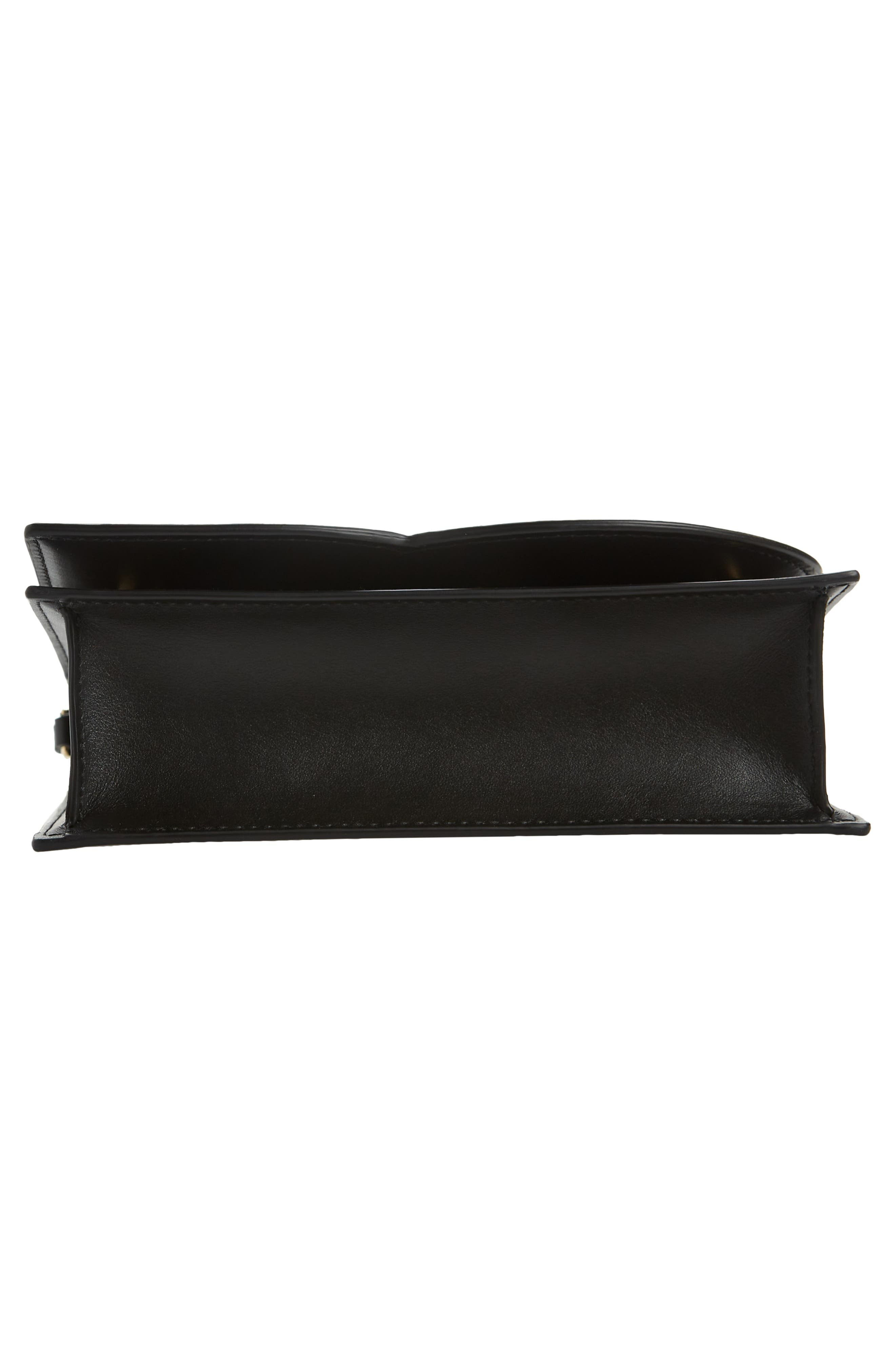 DG Logo Flap Leather Crossbody Bag - 6