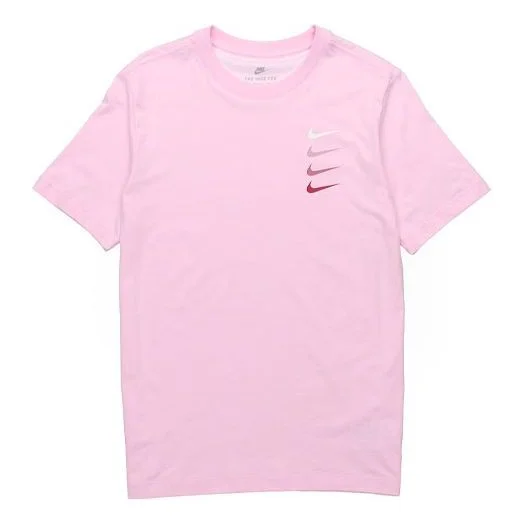 Nike Logo Sports Short Sleeve Pink DC2716-630 - 1