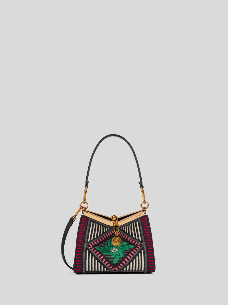 SMALL VELA BAG WITH FLORAL EMBROIDERY 1