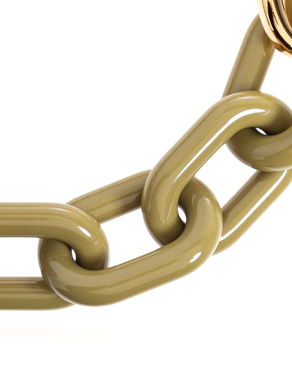 chain-link resin necklace - 4