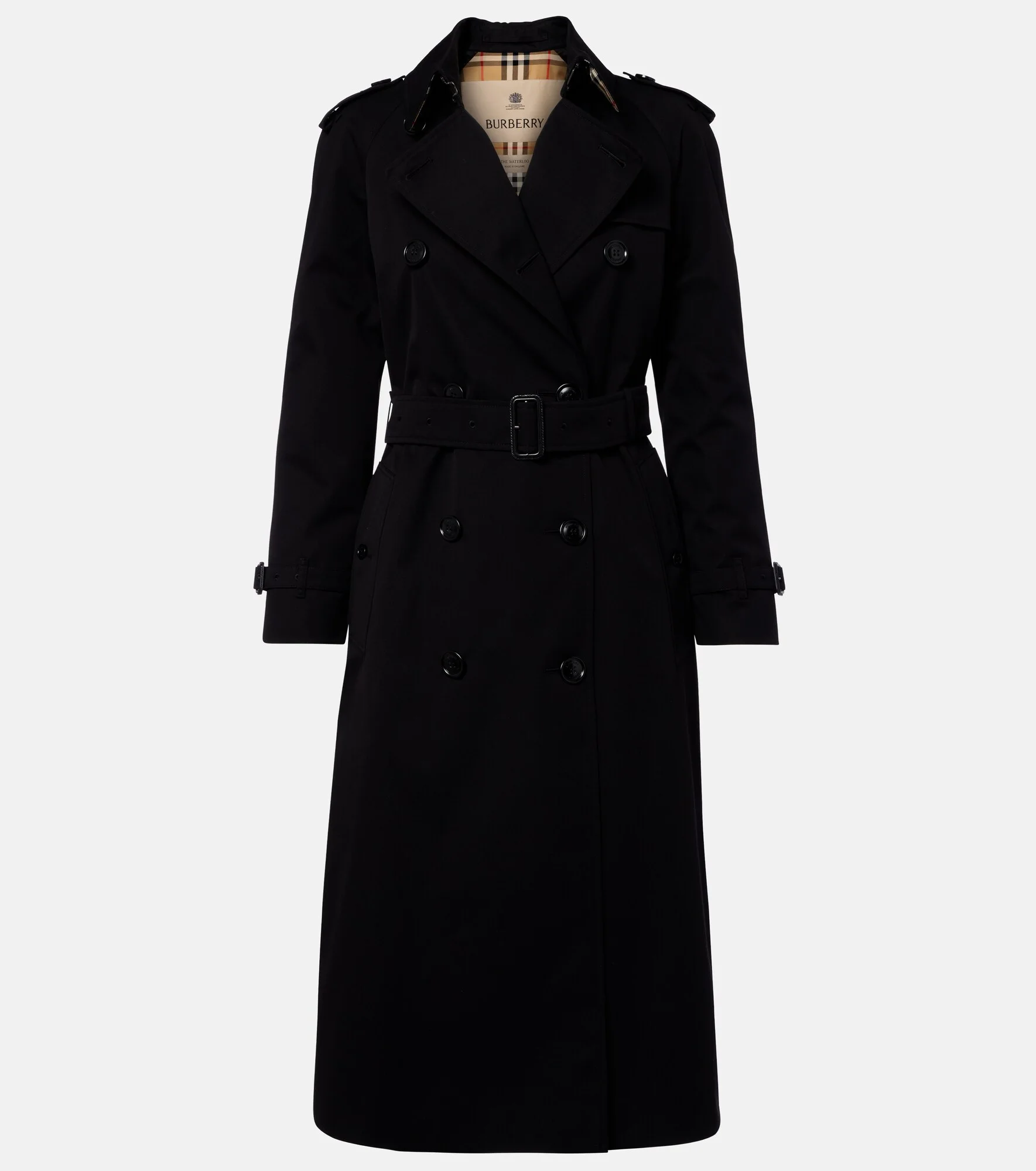 Waterloo cotton trench coat - 1