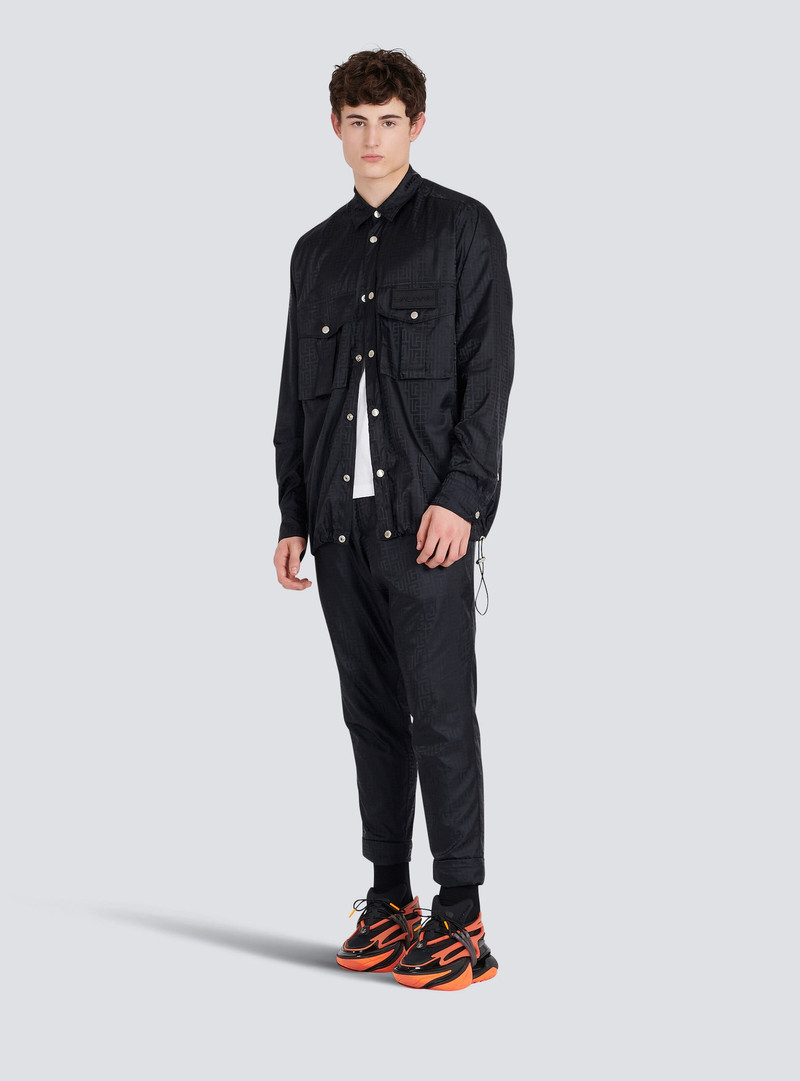 Balmain Nylon shirt with Balmain monogram outlook