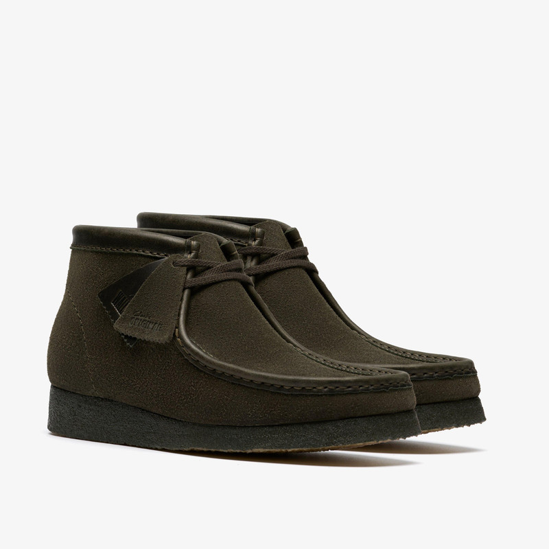 Wallabee Boot Loden Green Suede 4