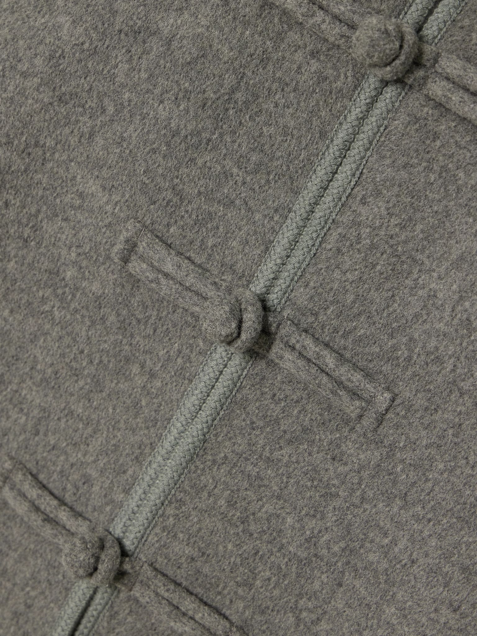 Oversized wool and cashmere-blend jacket Gray - 5