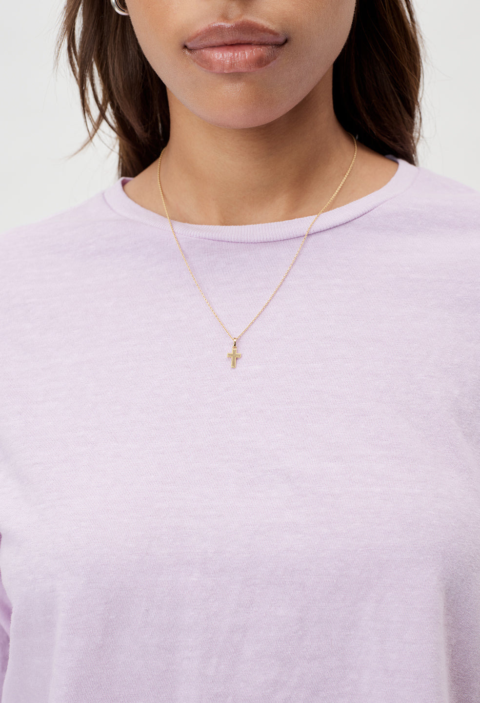 JOHN ELLIOTT X M.A.R.S CROSS PENDANT NECKLACE - 6