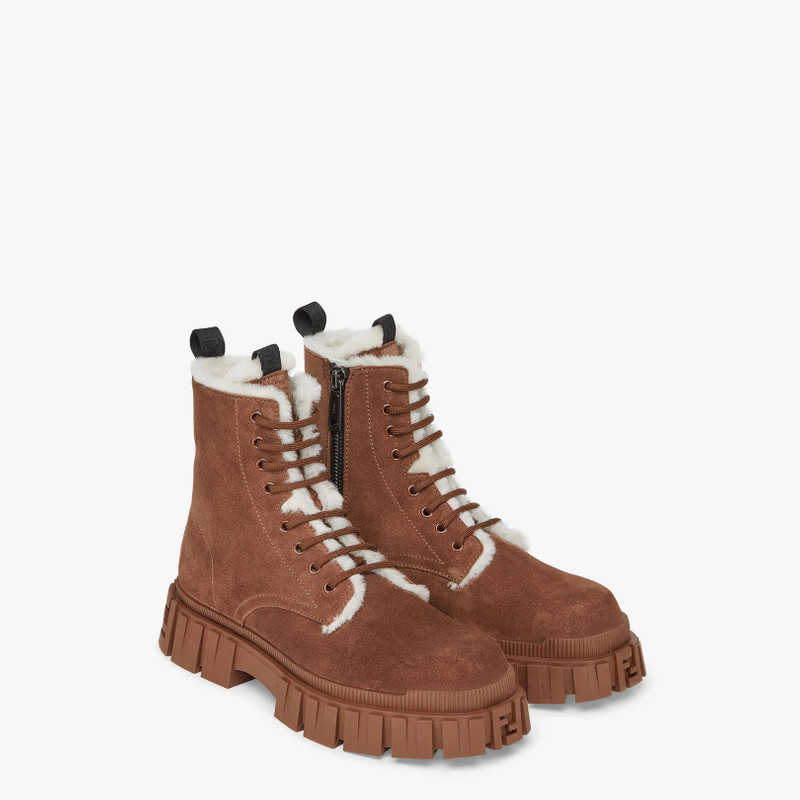 Brown suede ankle boots 4