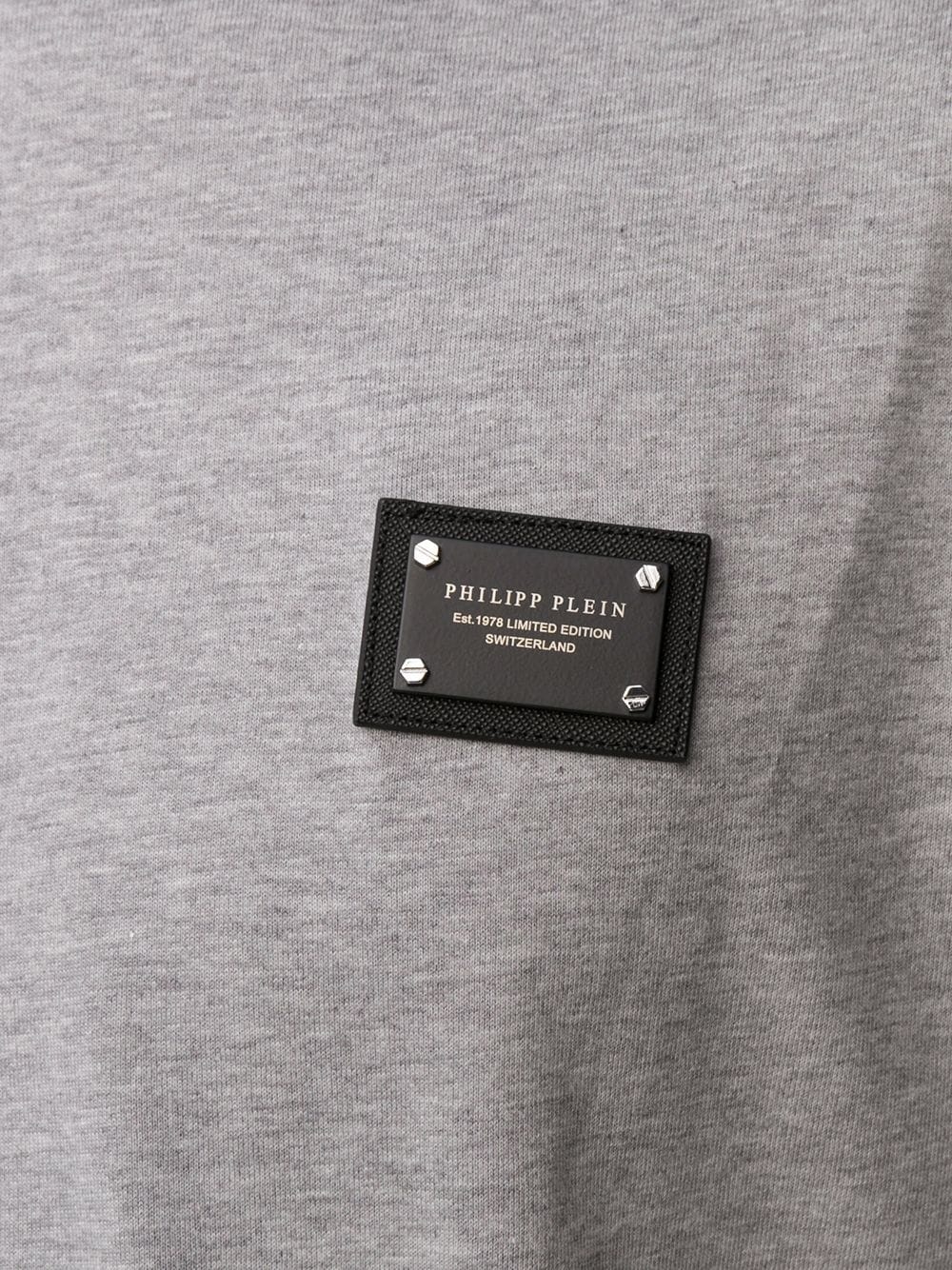 patch detail T-shirt - 5