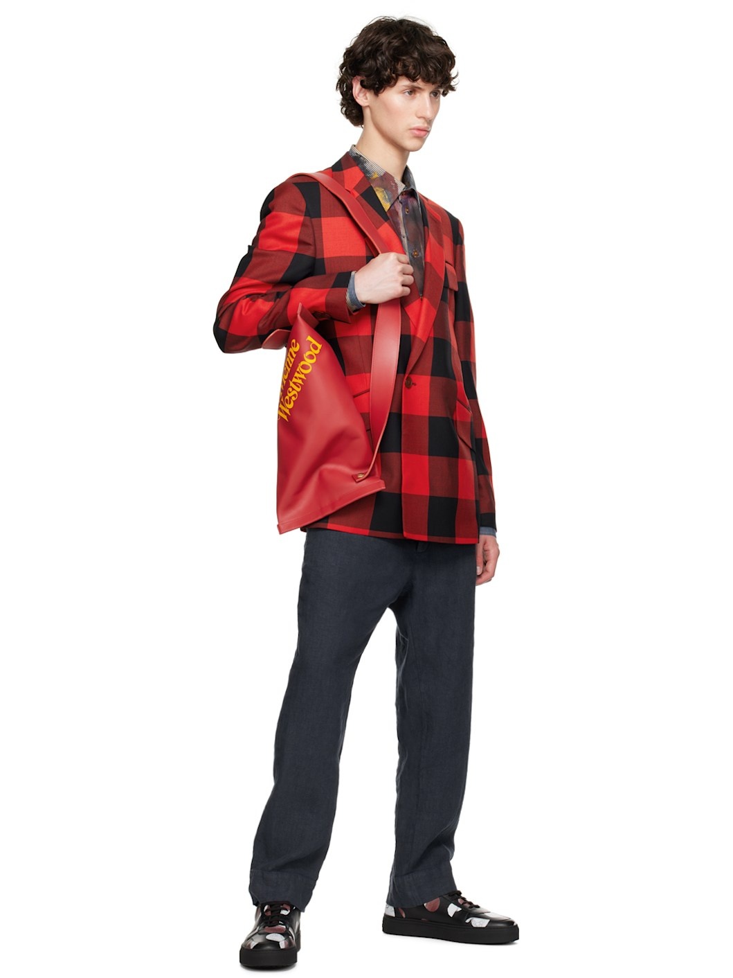 Red Carrie Crossbody Bag - 4