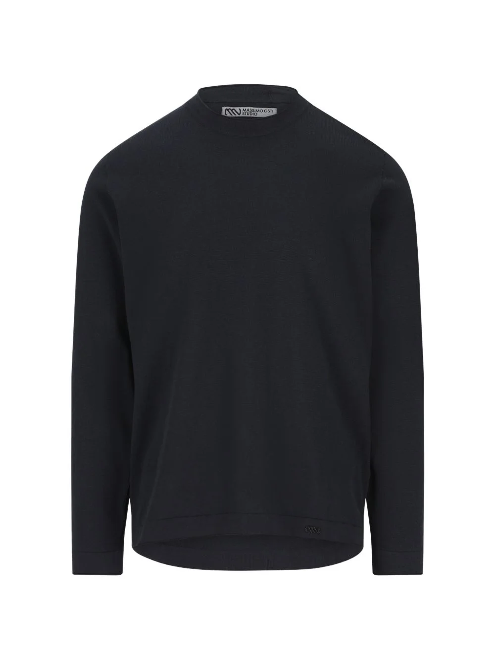logo crew-neck sweater - 1
