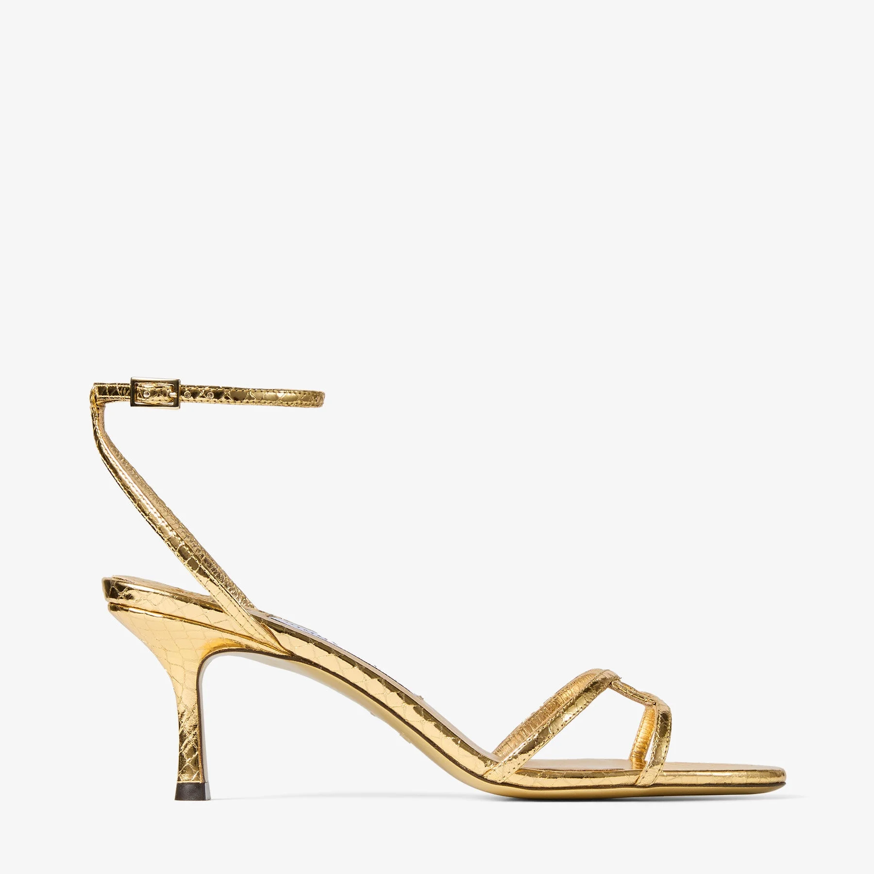 Leo 65
Gold Candy Wrap Leather Sandal - 1