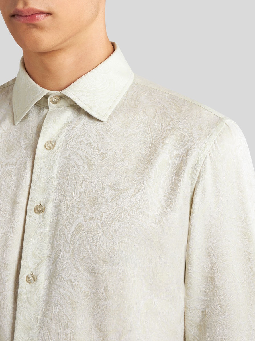 COTTON JACQUARD SHIRT - 3
