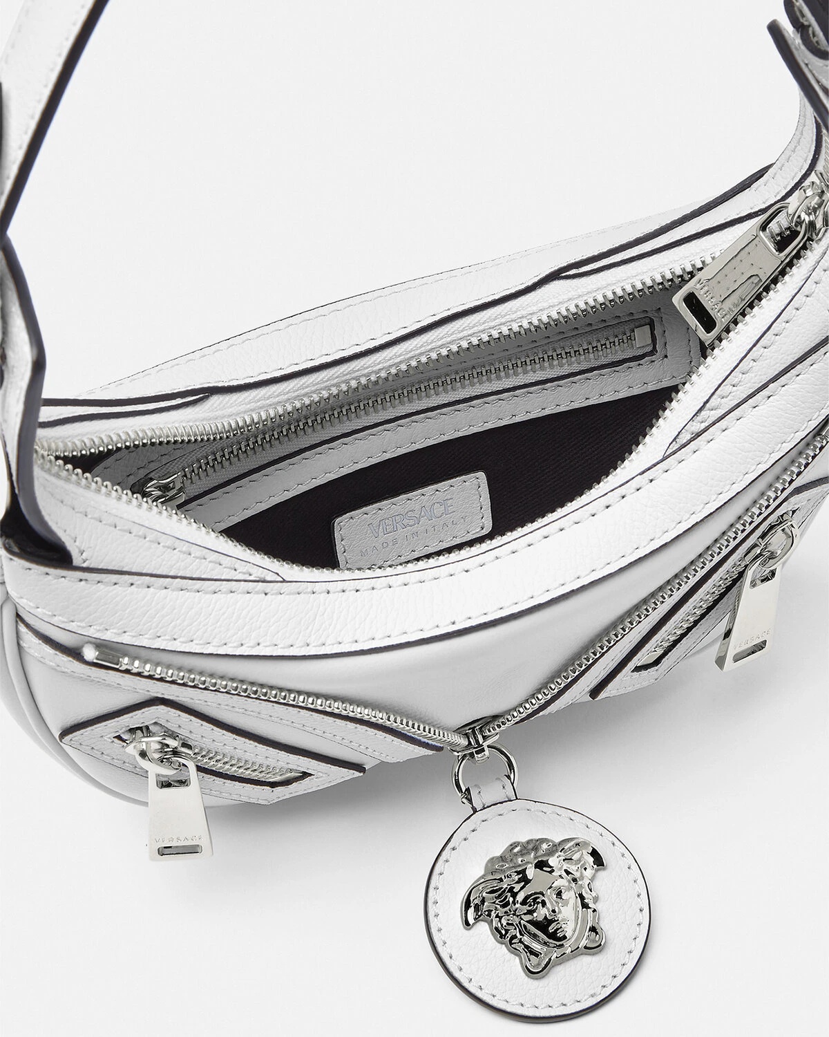 Versace Crystal Repeat Mini Hobo Bag for Women