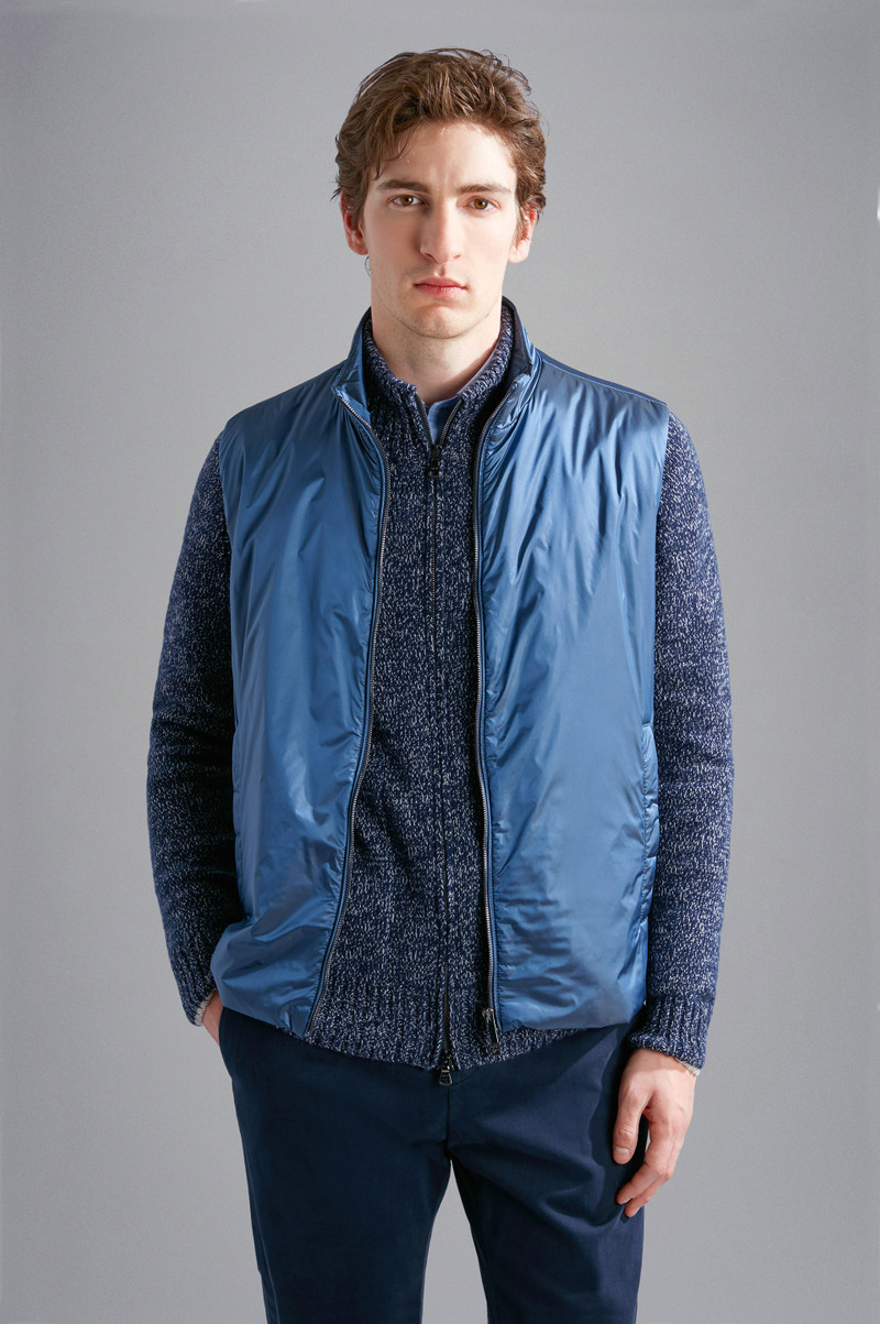 IRIDESCENT NYLON VEST 8