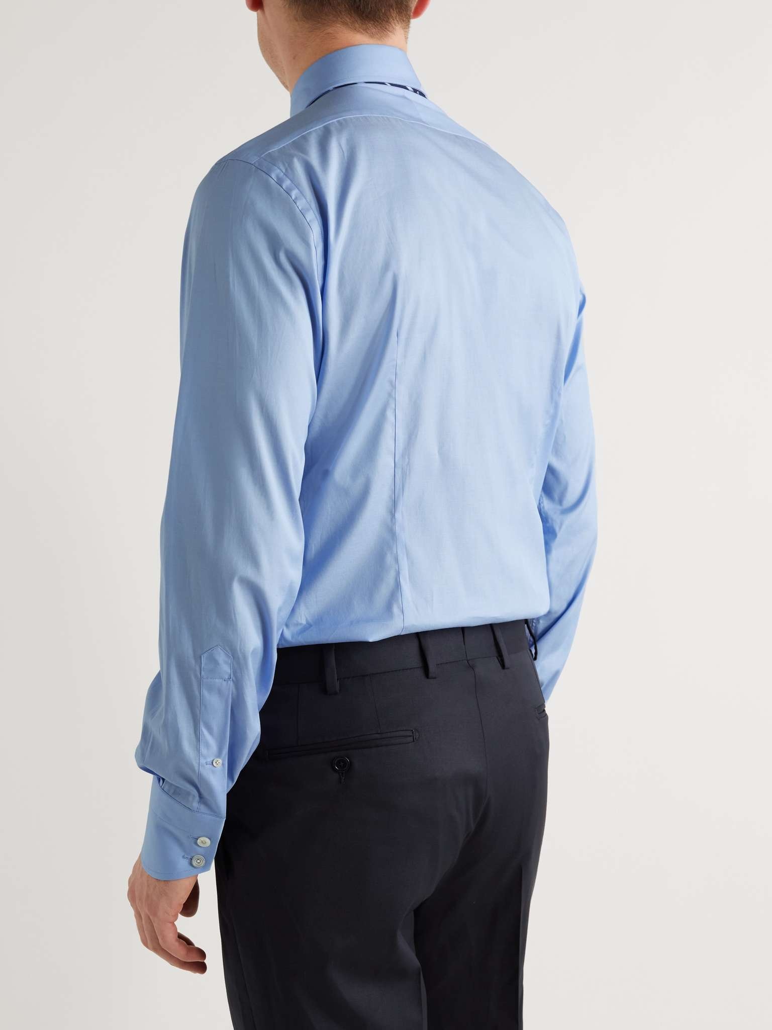 Slim-Fit Cotton Shirt - 6