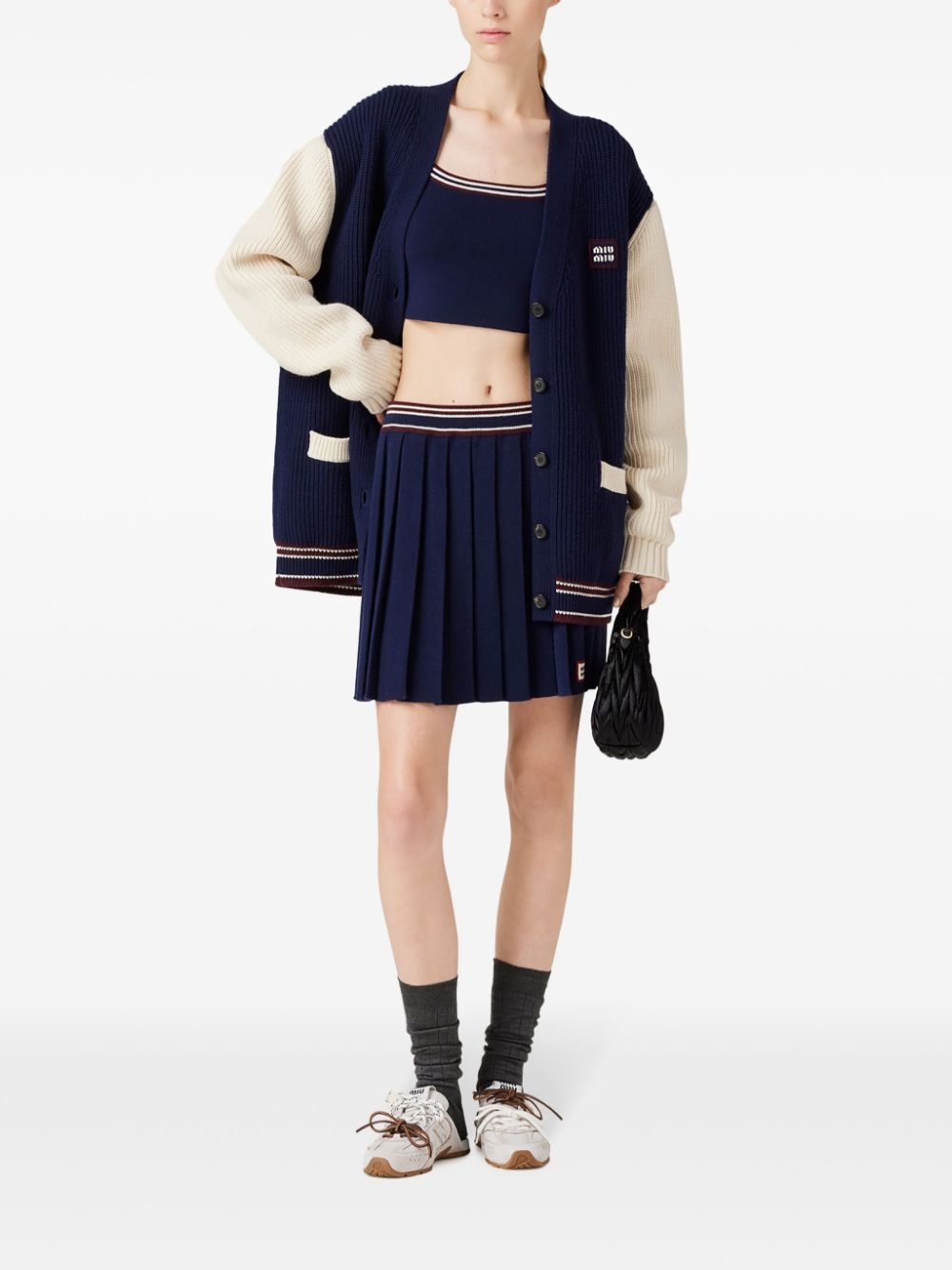 pleated mini skirt - 2