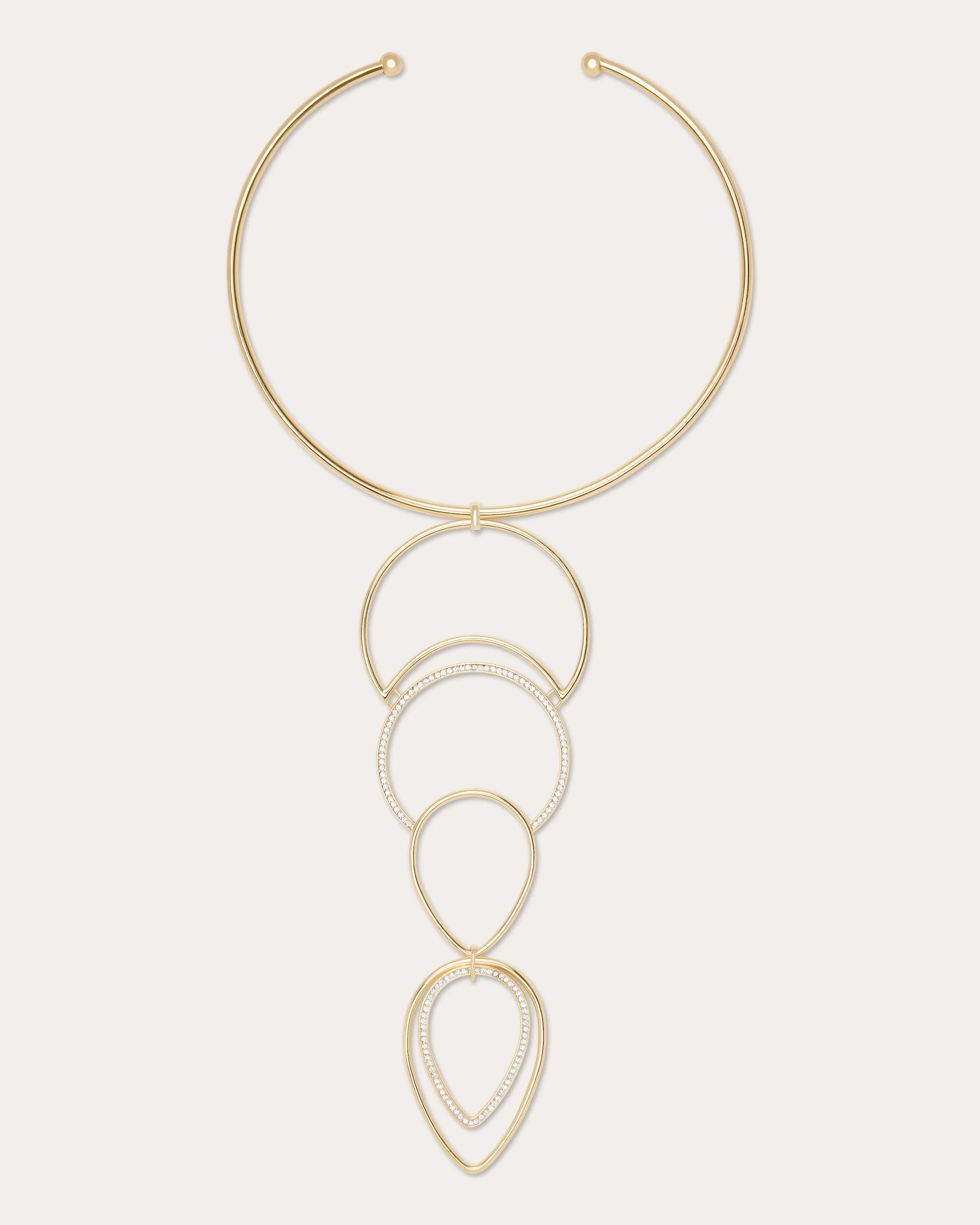 Rena Sparkle Statement Necklace - 1